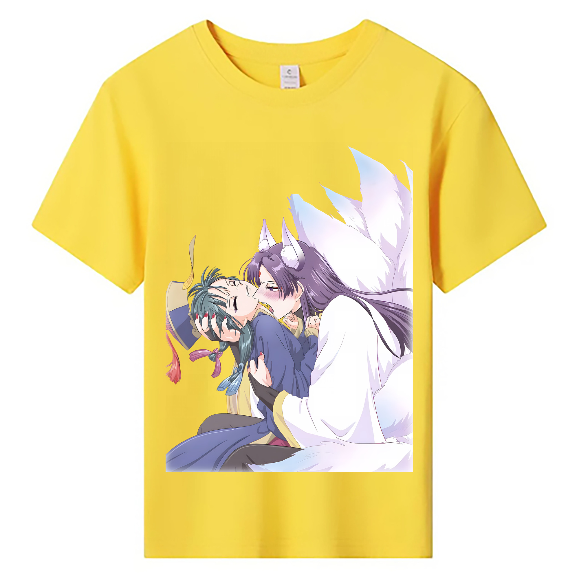 （画像用） 薬屋のひとりごと The Apothecary Diaries 綿100％キッズTシャツ（フロントプリント）