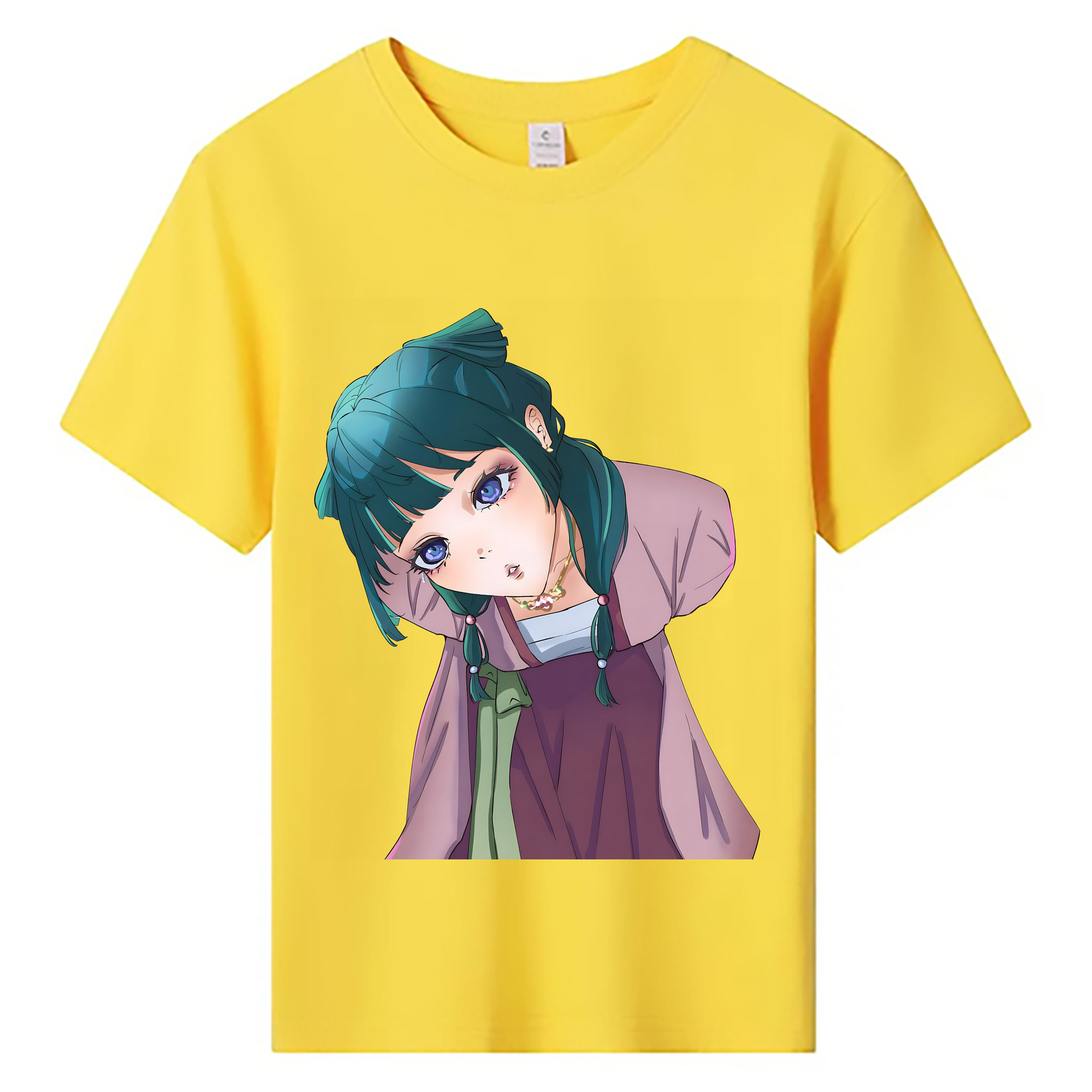 （画像用） 薬屋のひとりごと The Apothecary Diaries 綿100％キッズTシャツ（フロントプリント）