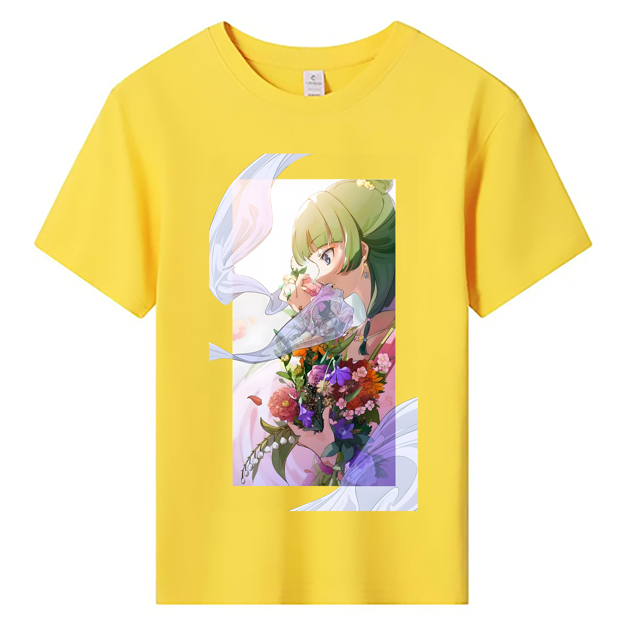 （画像用） 薬屋のひとりごと The Apothecary Diaries 綿100％キッズTシャツ（フロントプリント）