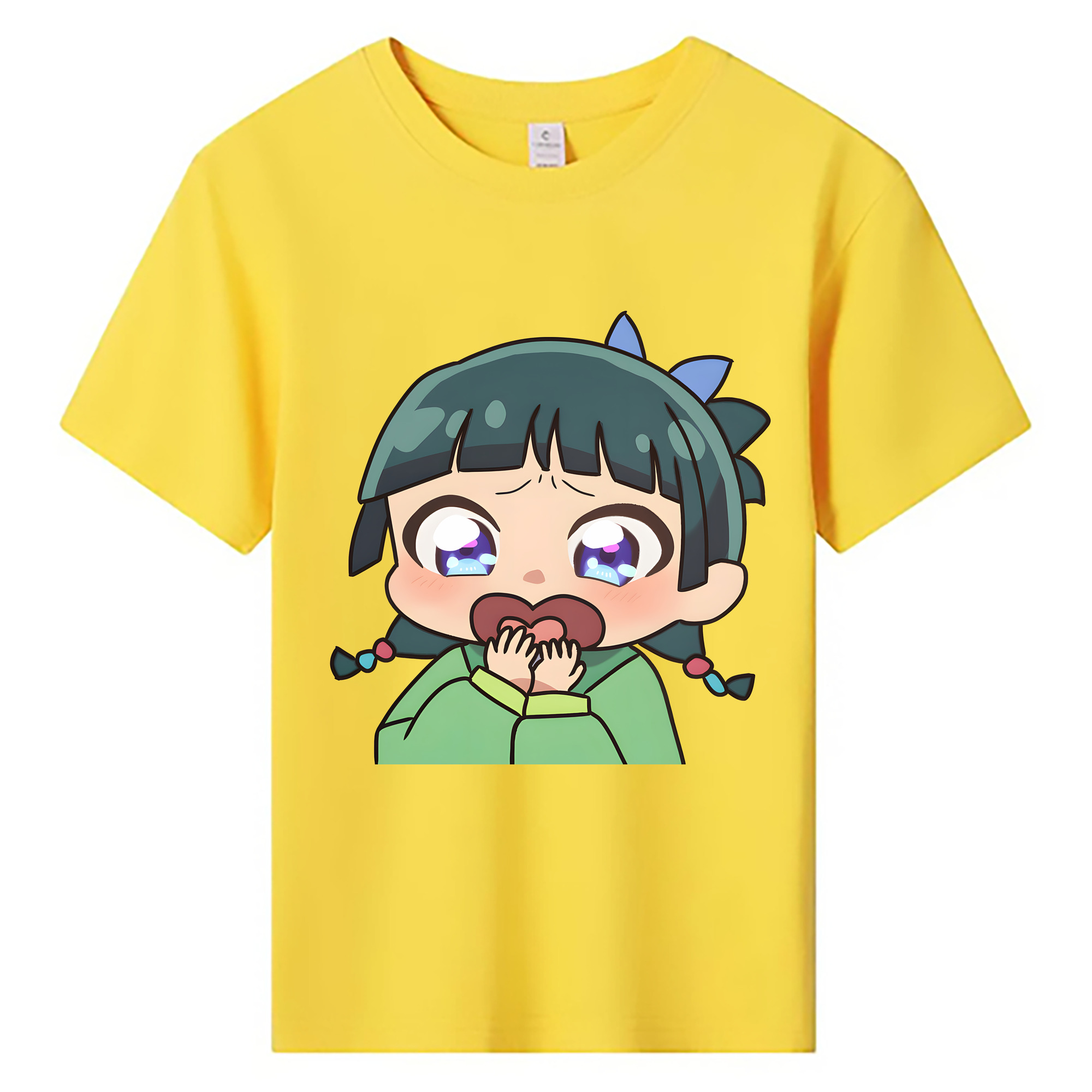 （画像用） 薬屋のひとりごと The Apothecary Diaries 綿100％キッズTシャツ（フロントプリント）