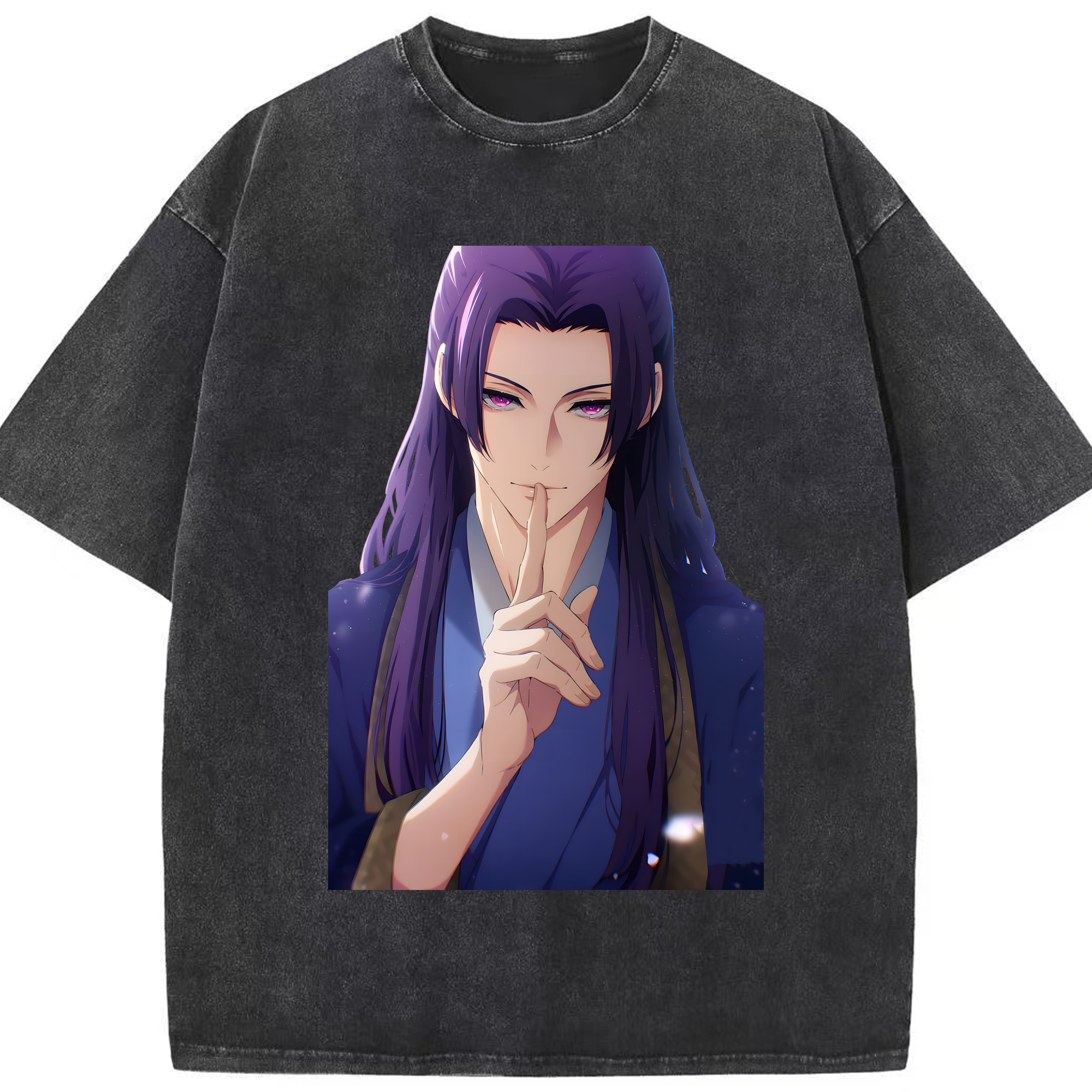 （画像用） 薬屋のひとりごと The Apothecary Diaries 綿100% ヴィンテージ風 半袖Tシャツ（フロントプリント）