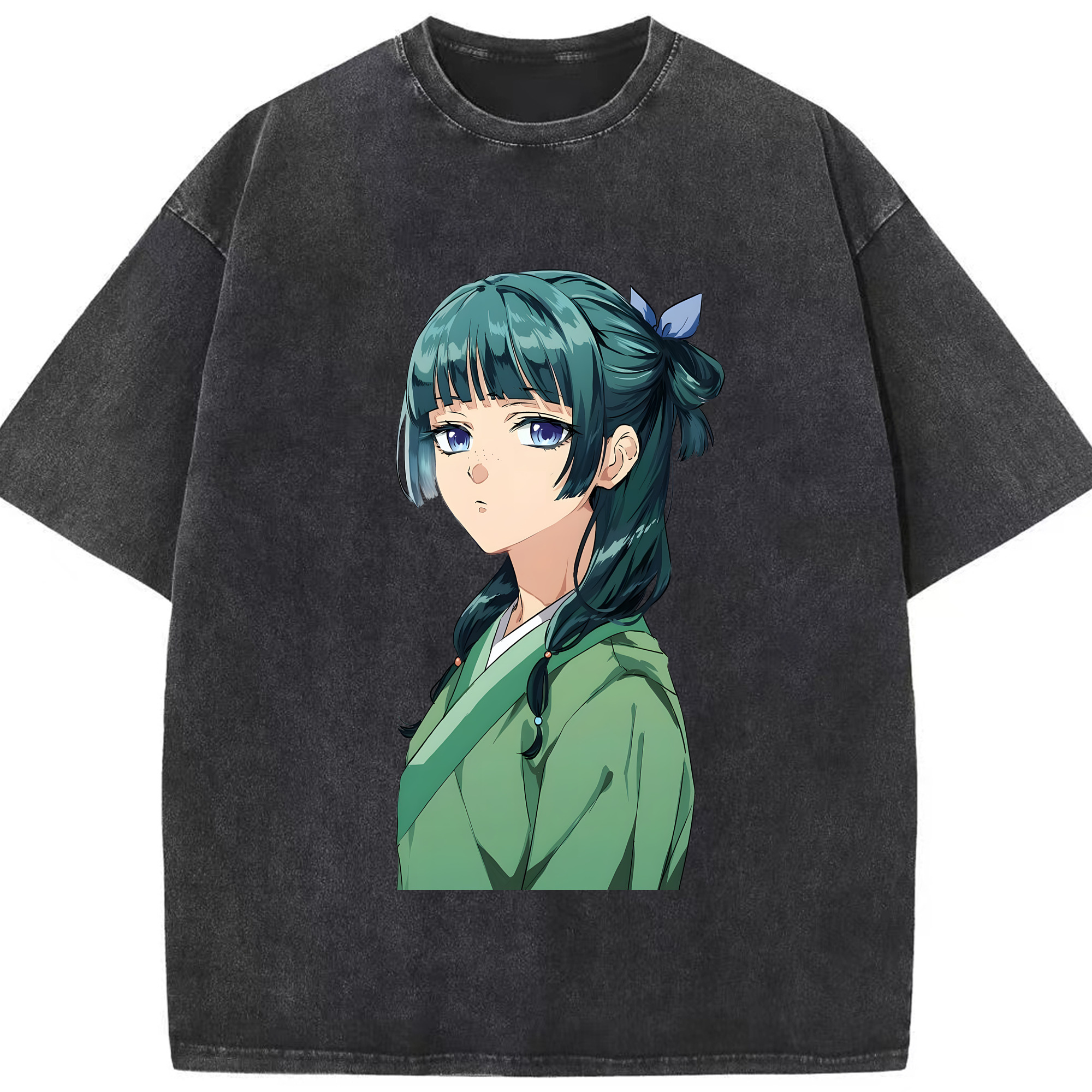 （画像用） 薬屋のひとりごと The Apothecary Diaries 綿100% ヴィンテージ風 半袖Tシャツ（フロントプリント）