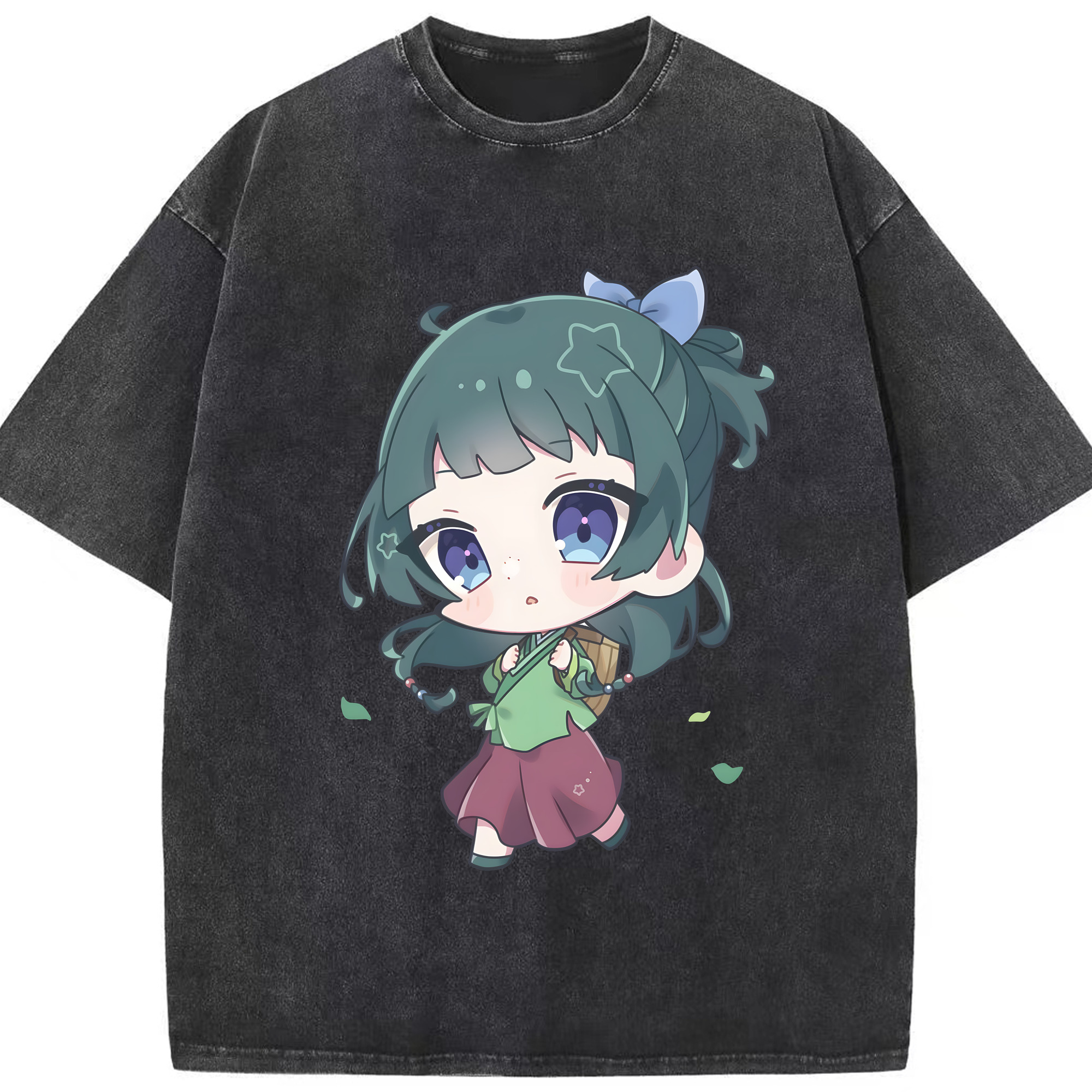 （画像用） 薬屋のひとりごと The Apothecary Diaries 綿100% ヴィンテージ風 半袖Tシャツ（フロントプリント）