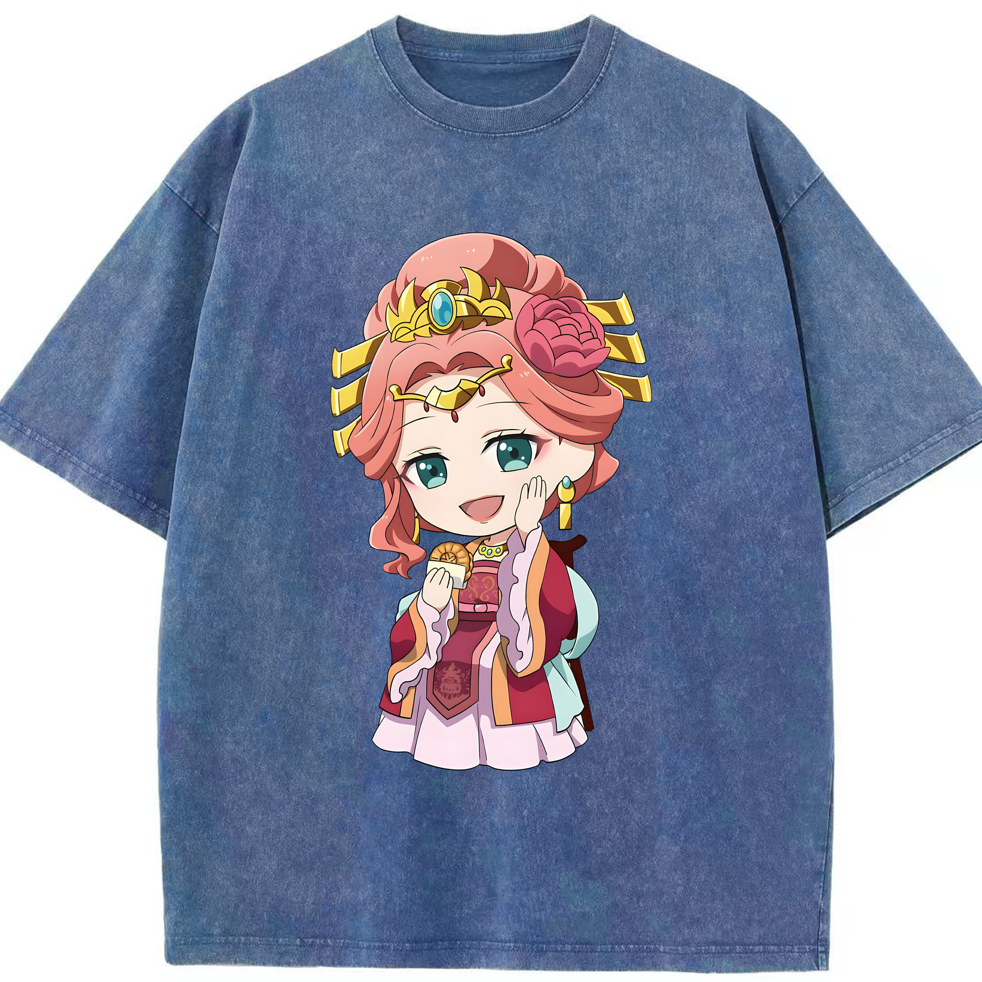 （画像用） 薬屋のひとりごと The Apothecary Diaries 綿100% ヴィンテージ風 半袖Tシャツ（フロントプリント）