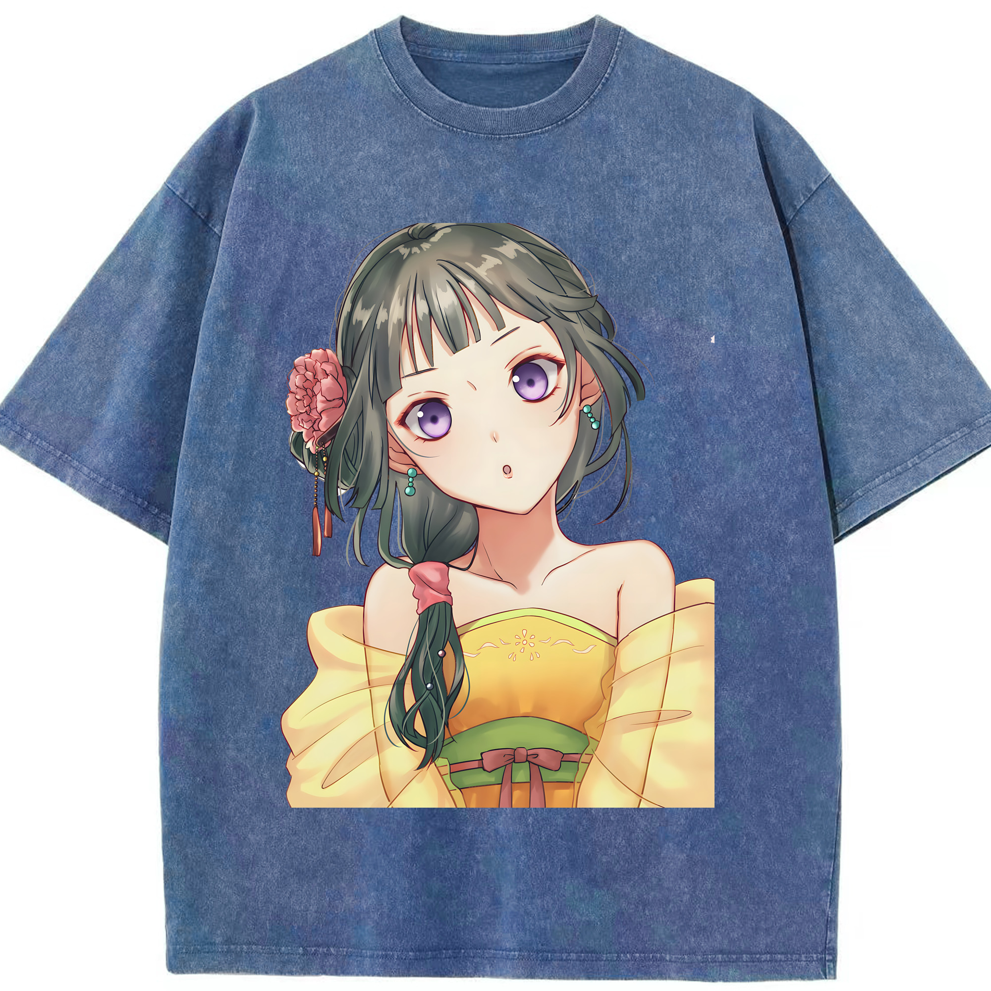（画像用） 薬屋のひとりごと The Apothecary Diaries 綿100% ヴィンテージ風 半袖Tシャツ（フロントプリント）