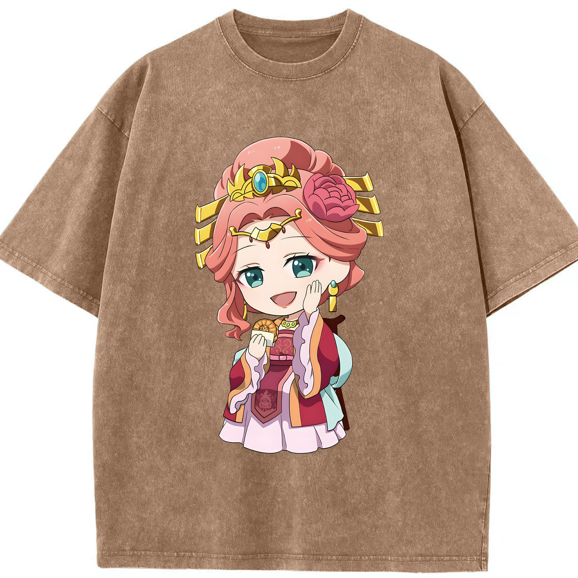 （画像用） 薬屋のひとりごと The Apothecary Diaries 綿100% ヴィンテージ風 半袖Tシャツ（フロントプリント）