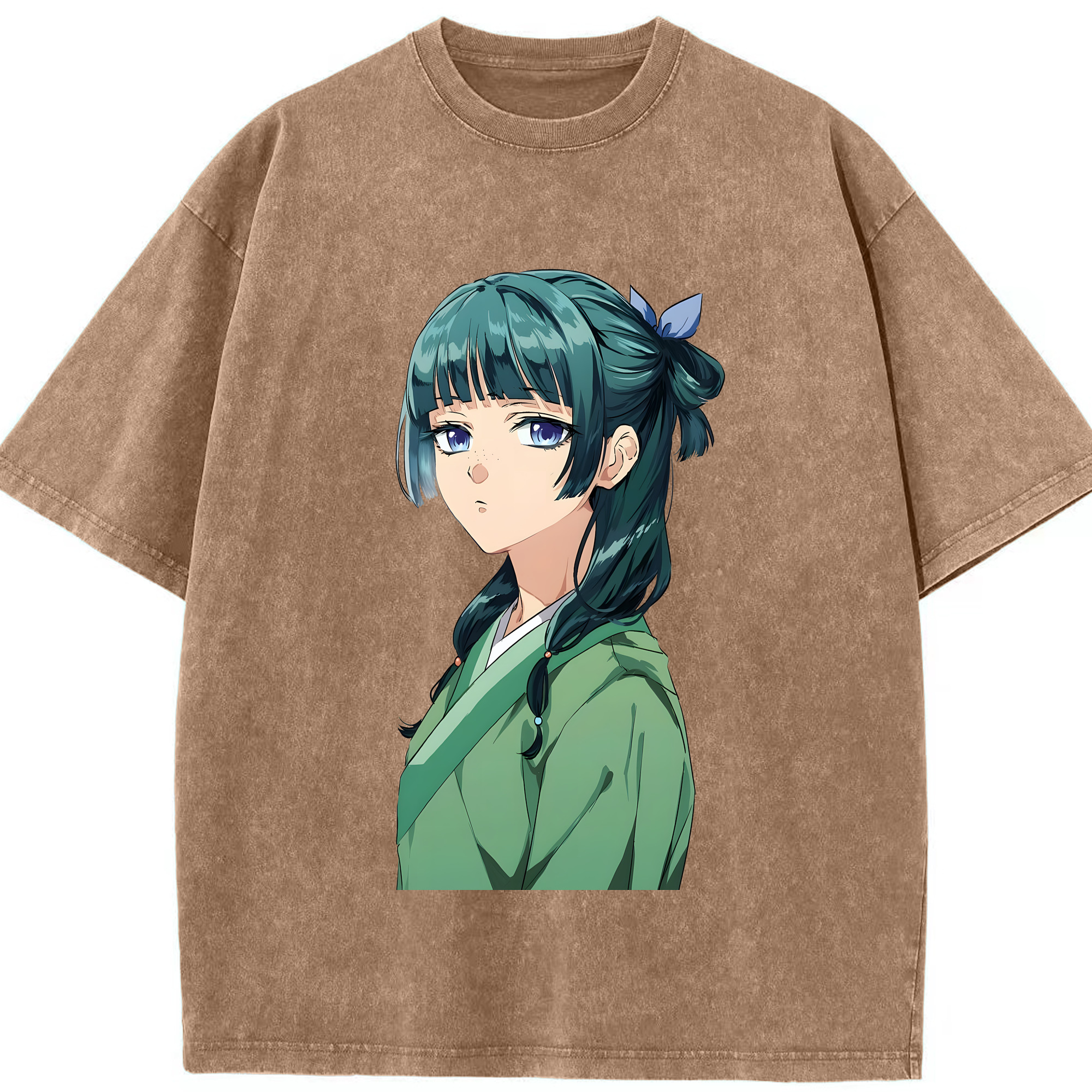 （画像用） 薬屋のひとりごと The Apothecary Diaries 綿100% ヴィンテージ風 半袖Tシャツ（フロントプリント）