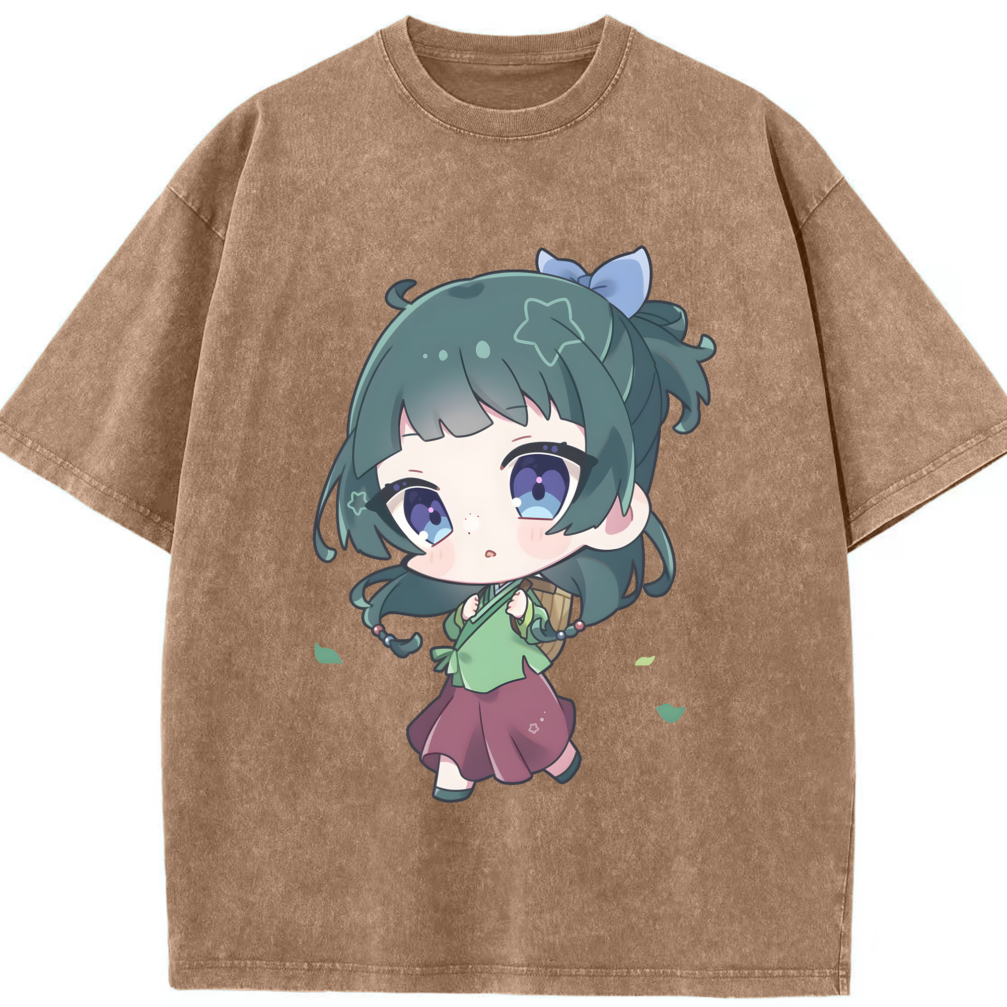 （画像用） 薬屋のひとりごと The Apothecary Diaries 綿100% ヴィンテージ風 半袖Tシャツ（フロントプリント）