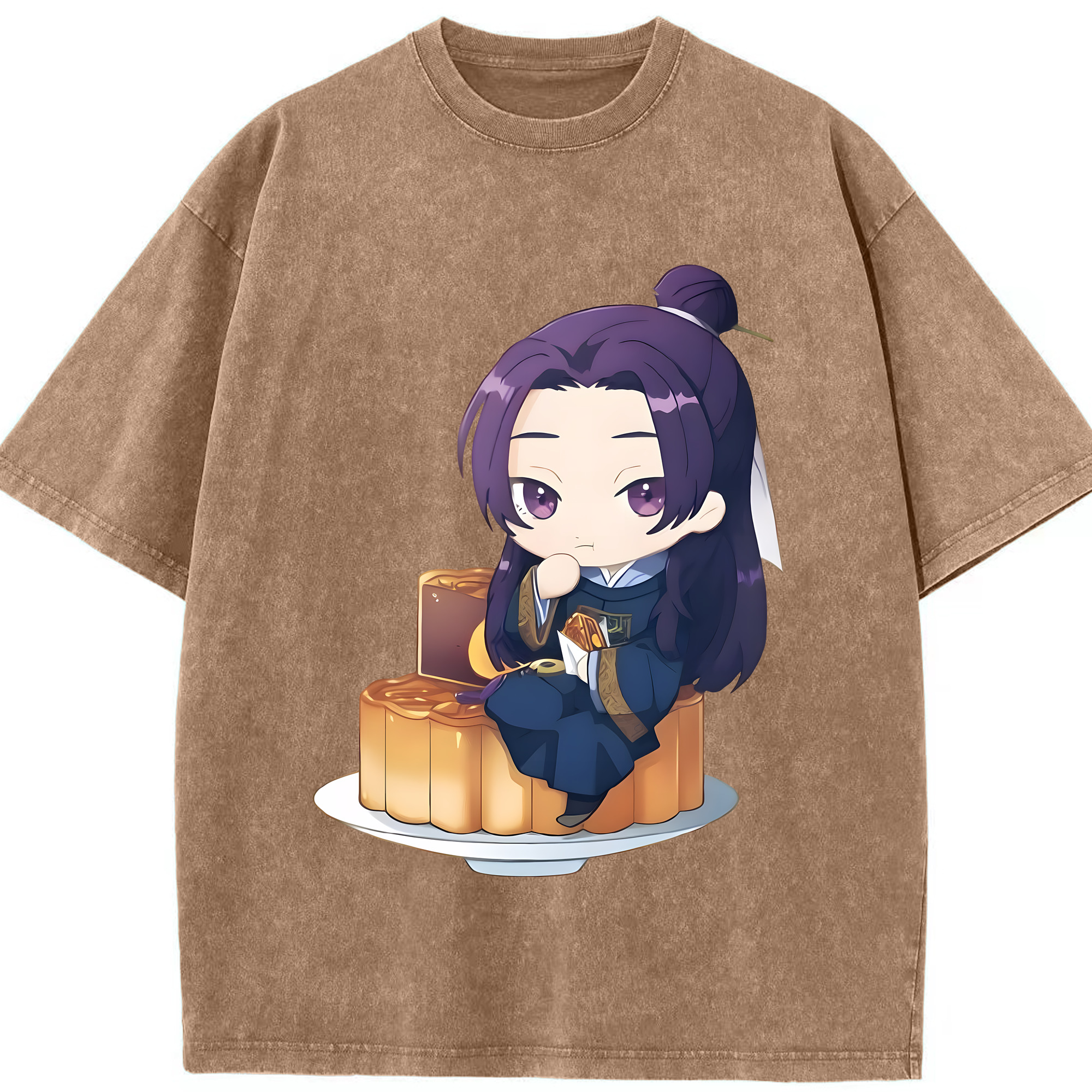 （画像用） 薬屋のひとりごと The Apothecary Diaries 綿100% ヴィンテージ風 半袖Tシャツ（フロントプリント）