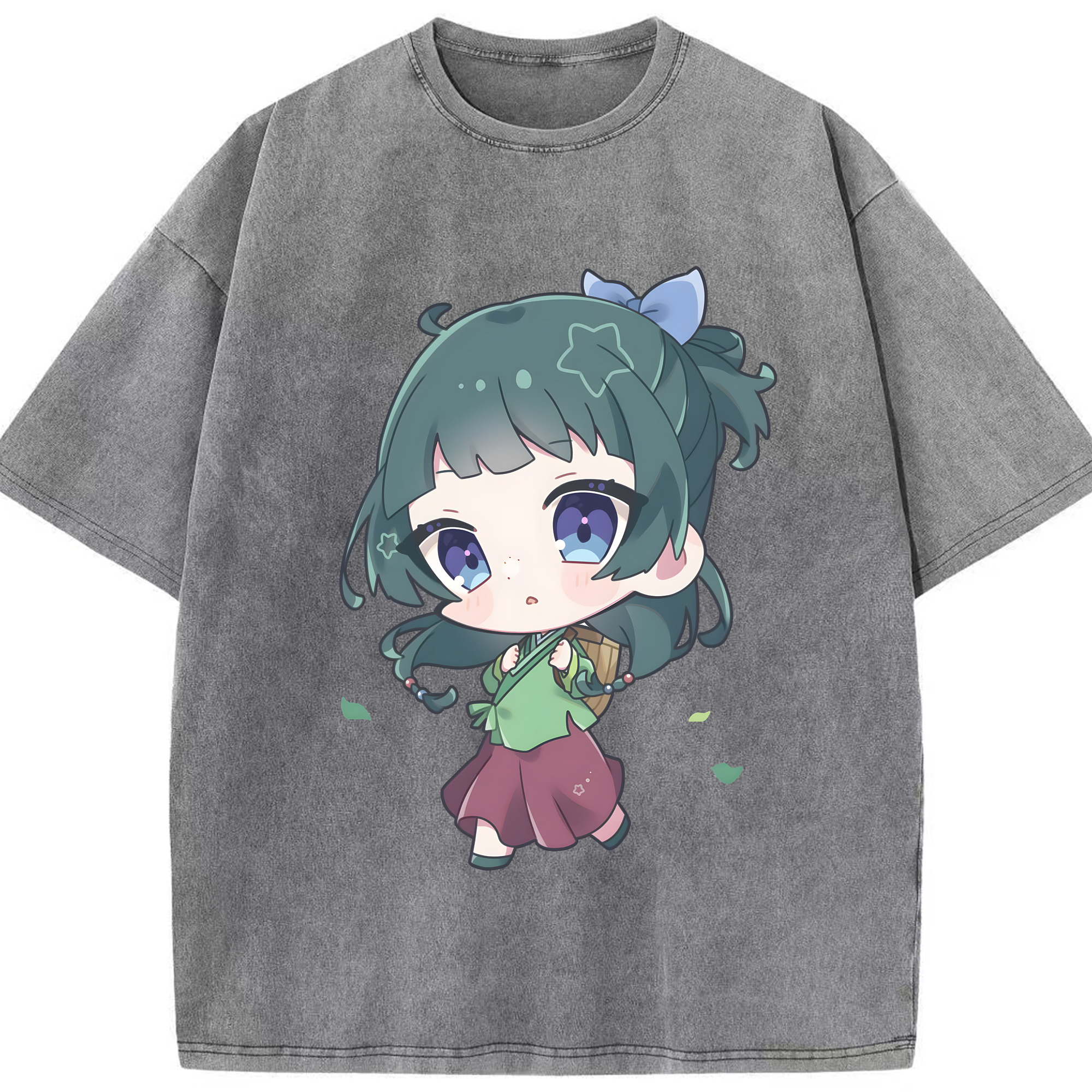 （画像用） 薬屋のひとりごと The Apothecary Diaries 綿100% ヴィンテージ風 半袖Tシャツ（フロントプリント）