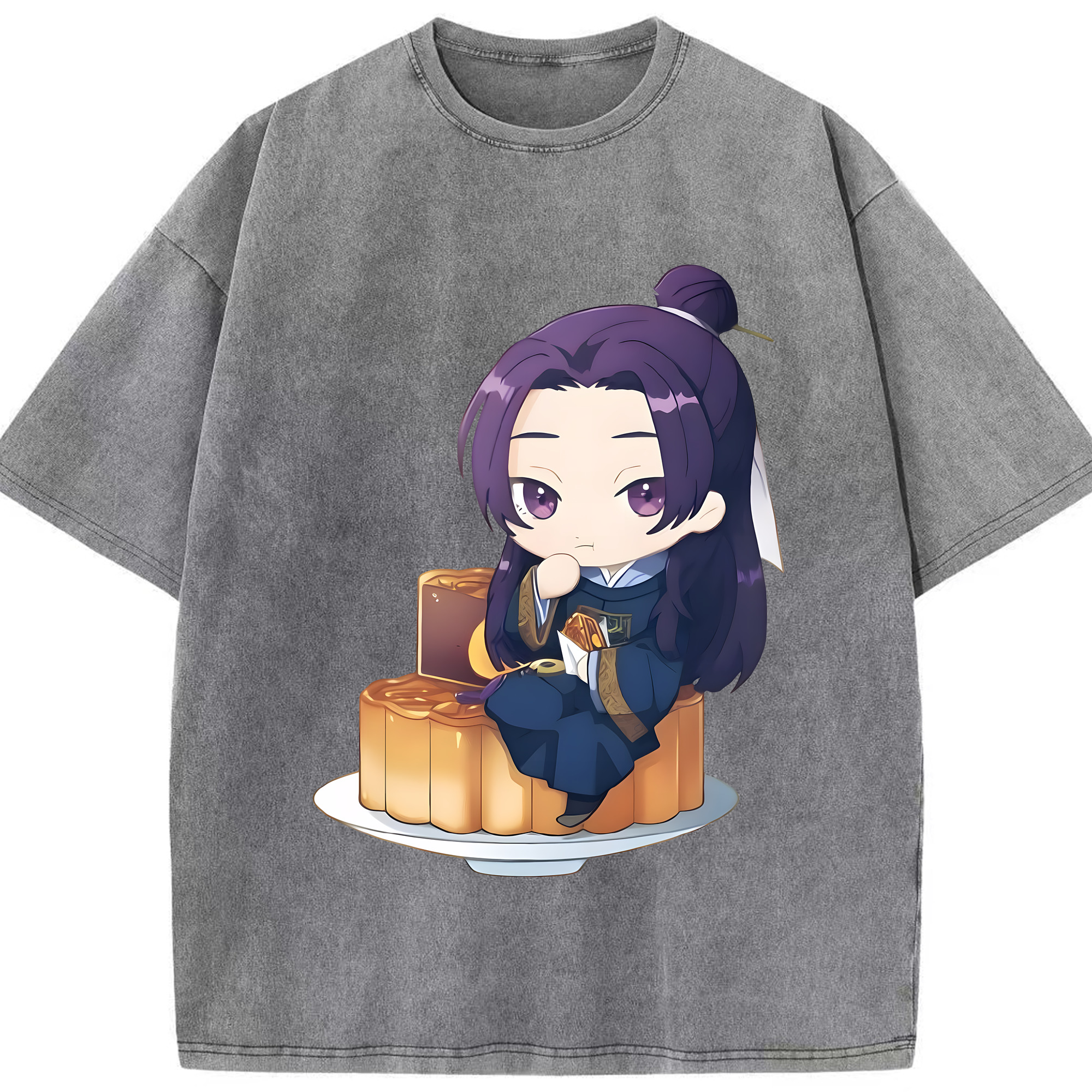 （画像用） 薬屋のひとりごと The Apothecary Diaries 綿100% ヴィンテージ風 半袖Tシャツ（フロントプリント）