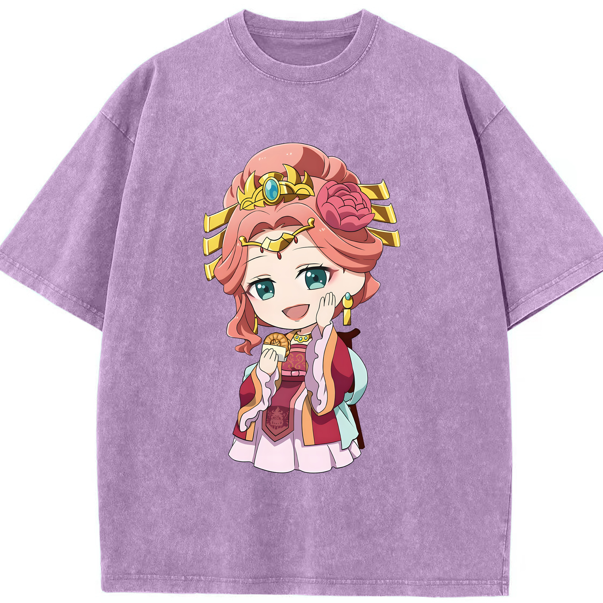 （画像用） 薬屋のひとりごと The Apothecary Diaries 綿100% ヴィンテージ風 半袖Tシャツ（フロントプリント）
