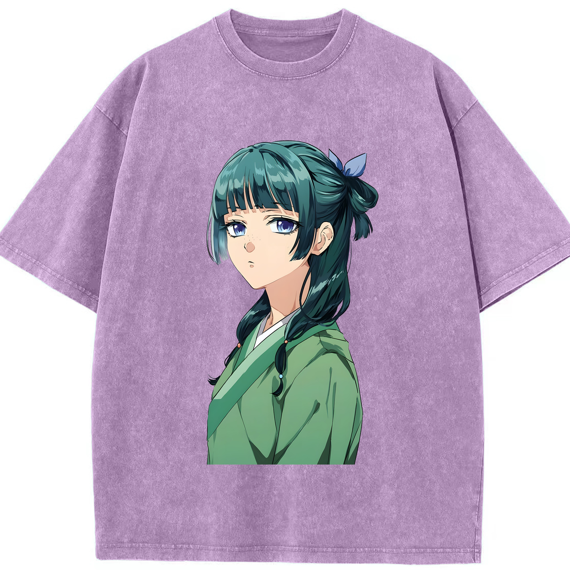 （画像用） 薬屋のひとりごと The Apothecary Diaries 綿100% ヴィンテージ風 半袖Tシャツ（フロントプリント）