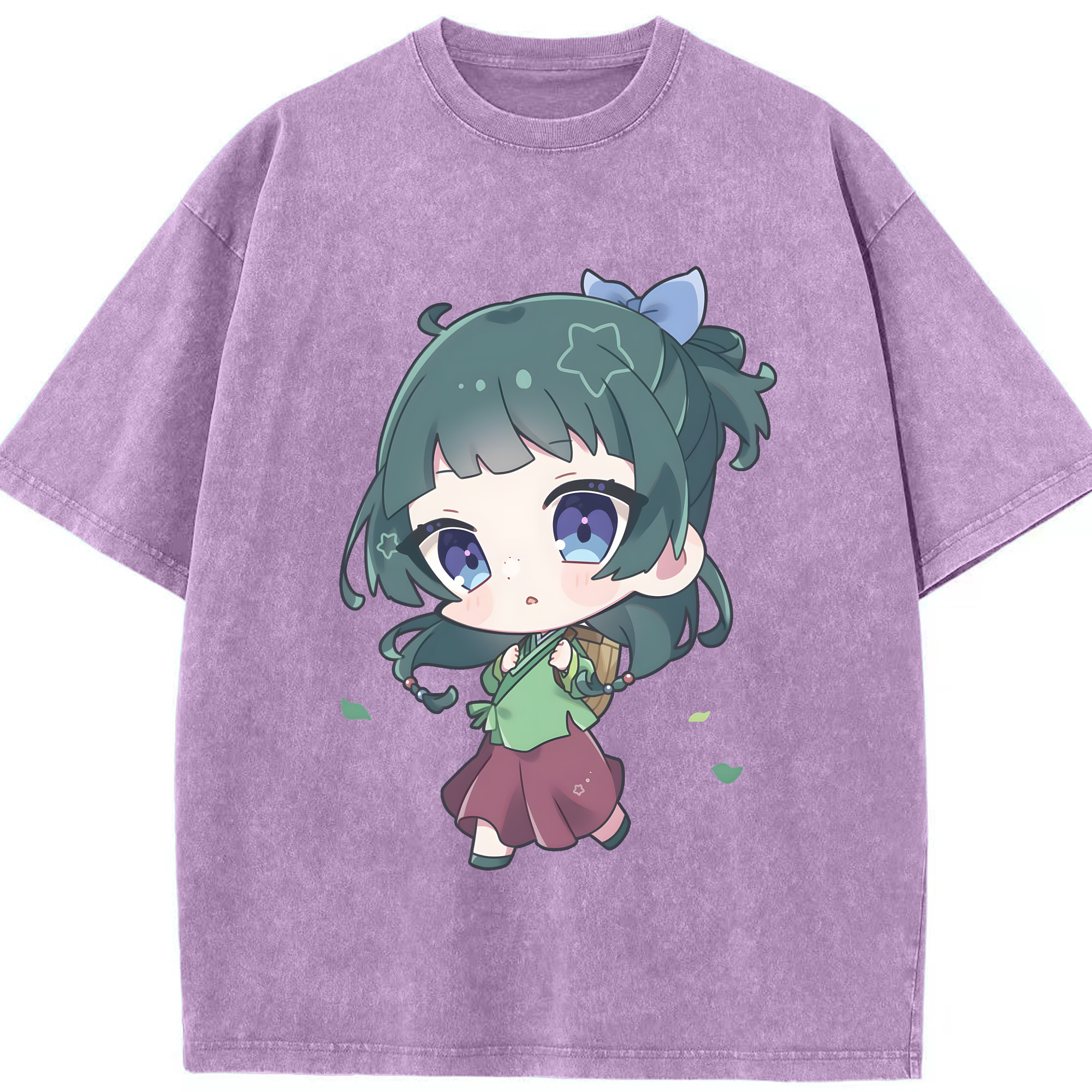 （画像用） 薬屋のひとりごと The Apothecary Diaries 綿100% ヴィンテージ風 半袖Tシャツ（フロントプリント）