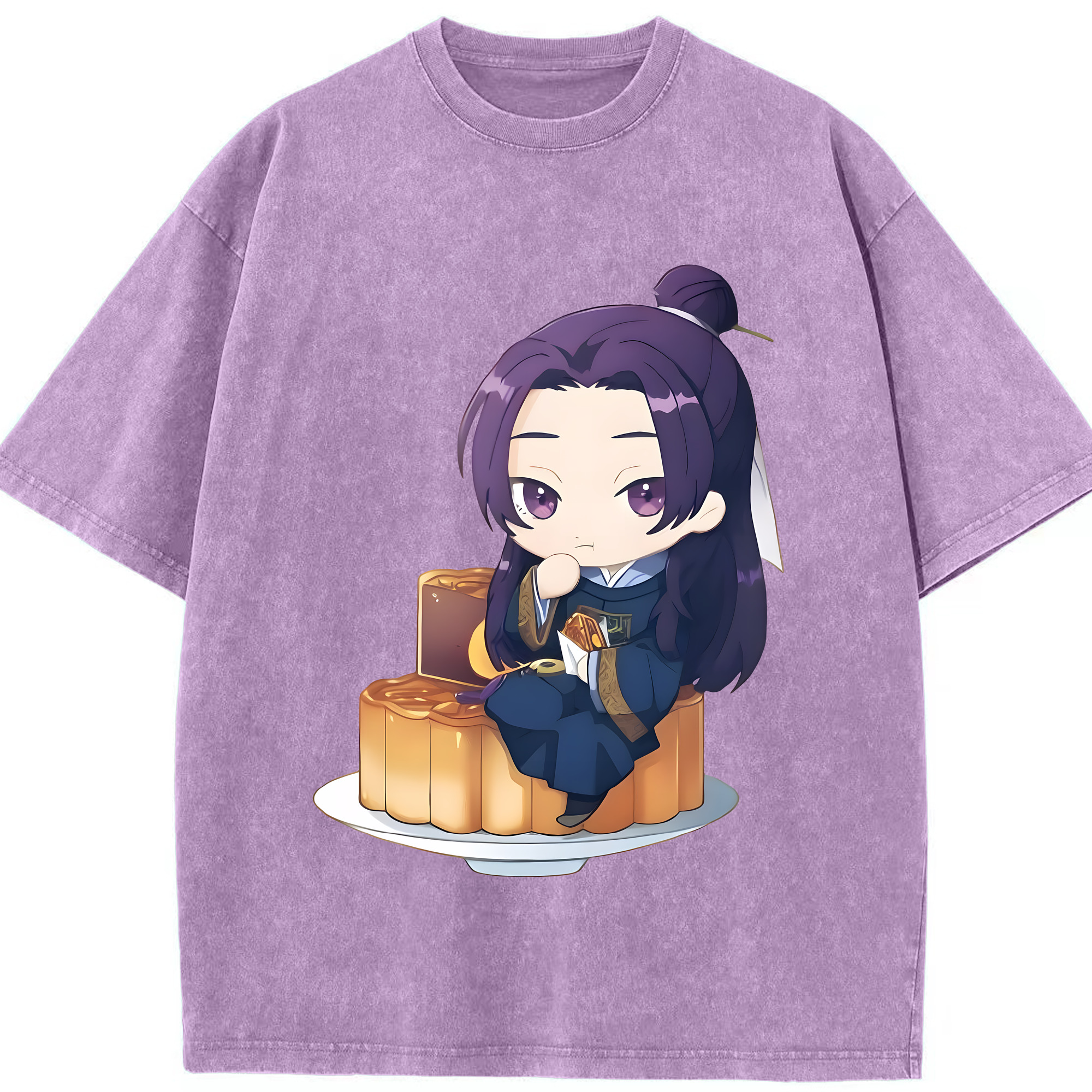 （画像用） 薬屋のひとりごと The Apothecary Diaries 綿100% ヴィンテージ風 半袖Tシャツ（フロントプリント）