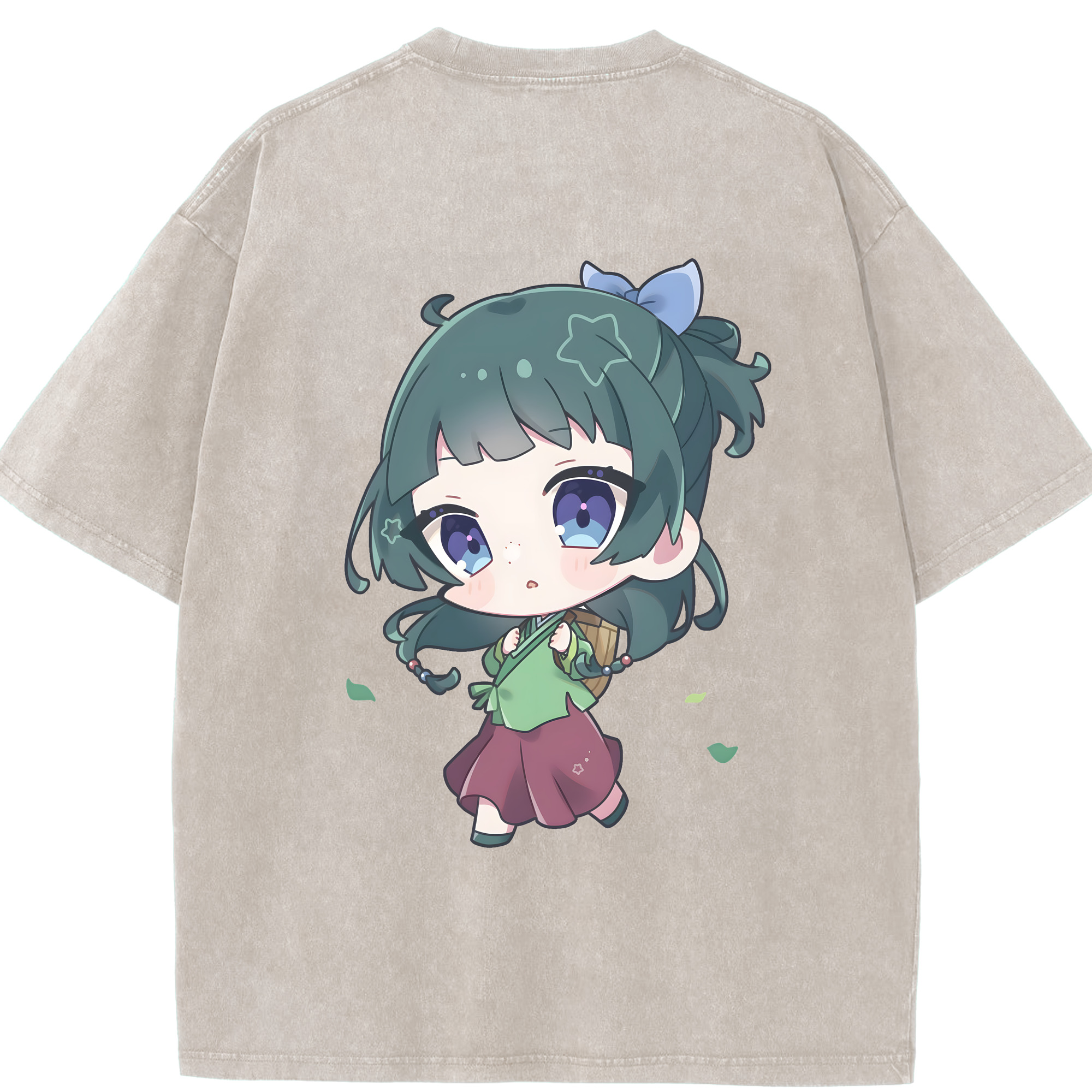 （画像用） 薬屋のひとりごと The Apothecary Diaries 綿100% ヴィンテージ風 半袖Tシャツ（背面プリント）