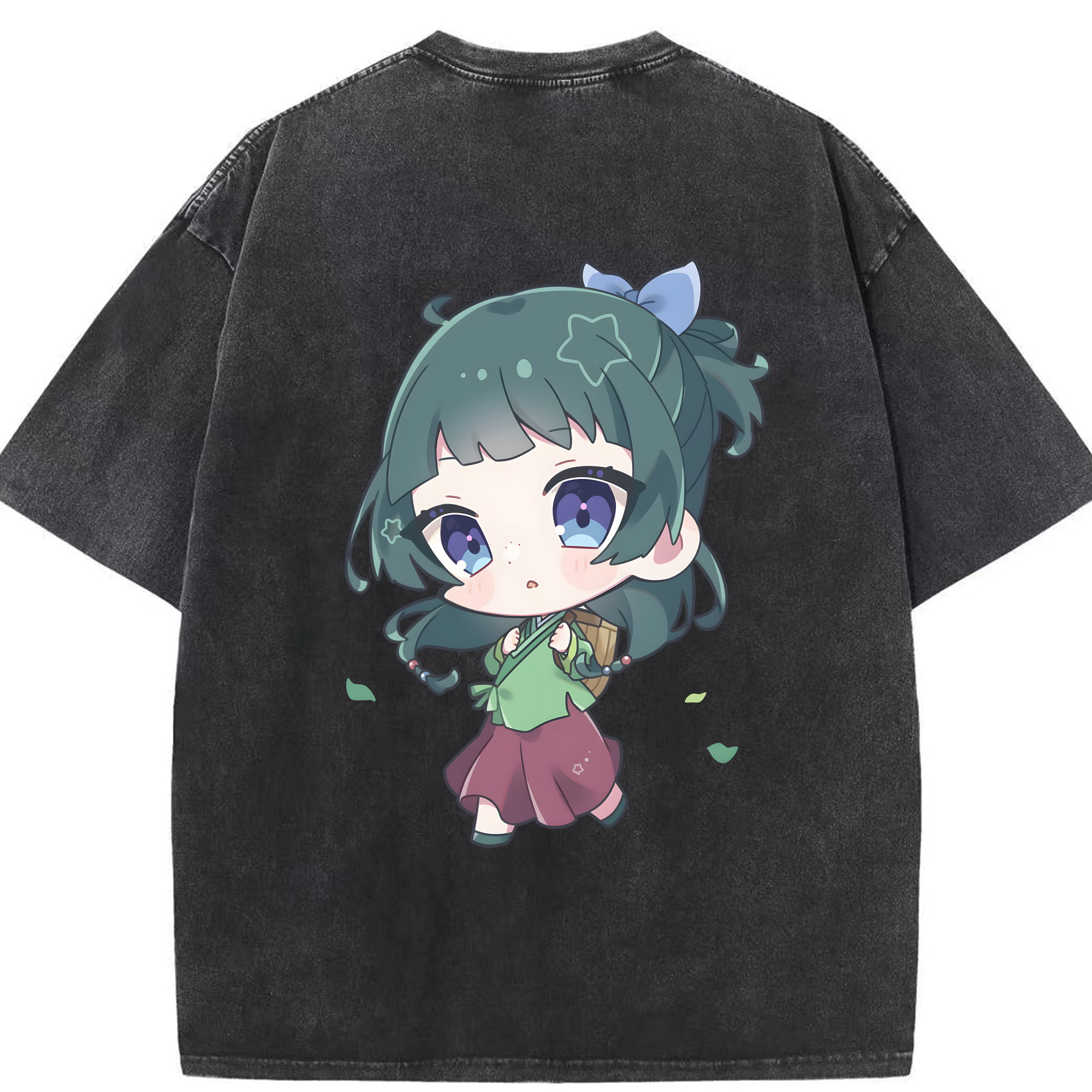 （画像用） 薬屋のひとりごと The Apothecary Diaries 綿100% ヴィンテージ風 半袖Tシャツ（背面プリント）