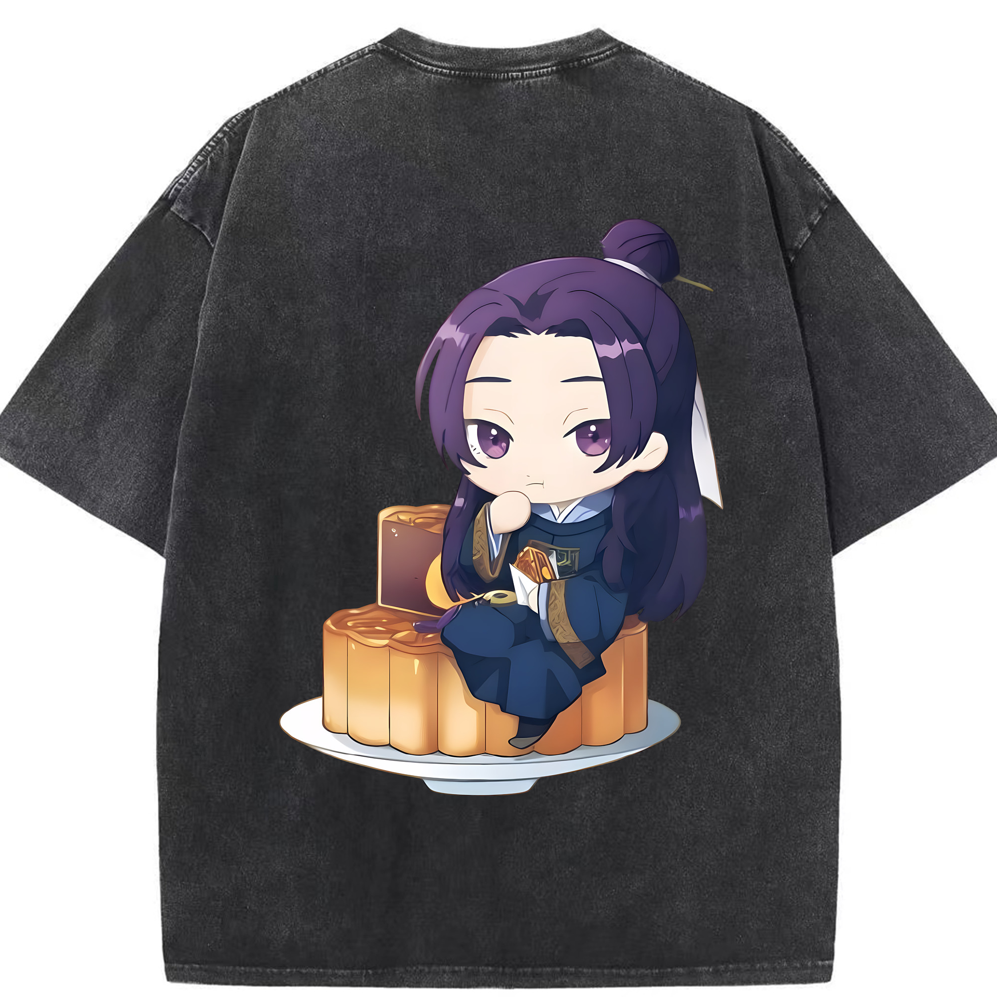 （画像用） 薬屋のひとりごと The Apothecary Diaries 綿100% ヴィンテージ風 半袖Tシャツ（背面プリント）