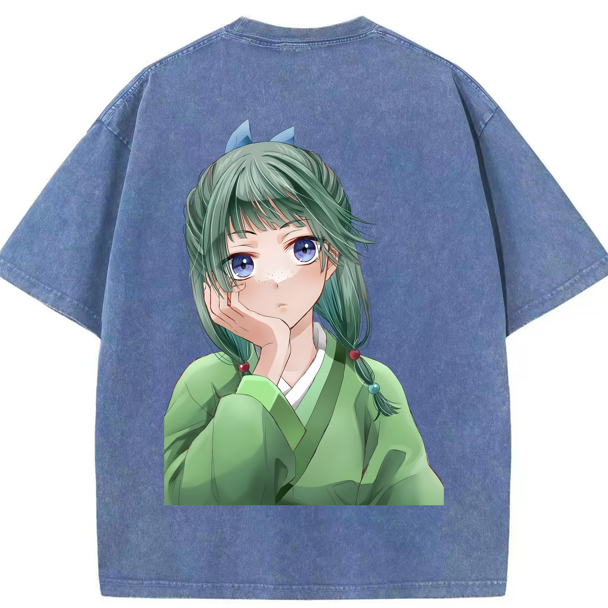 （画像用） 薬屋のひとりごと The Apothecary Diaries 綿100% ヴィンテージ風 半袖Tシャツ（背面プリント）