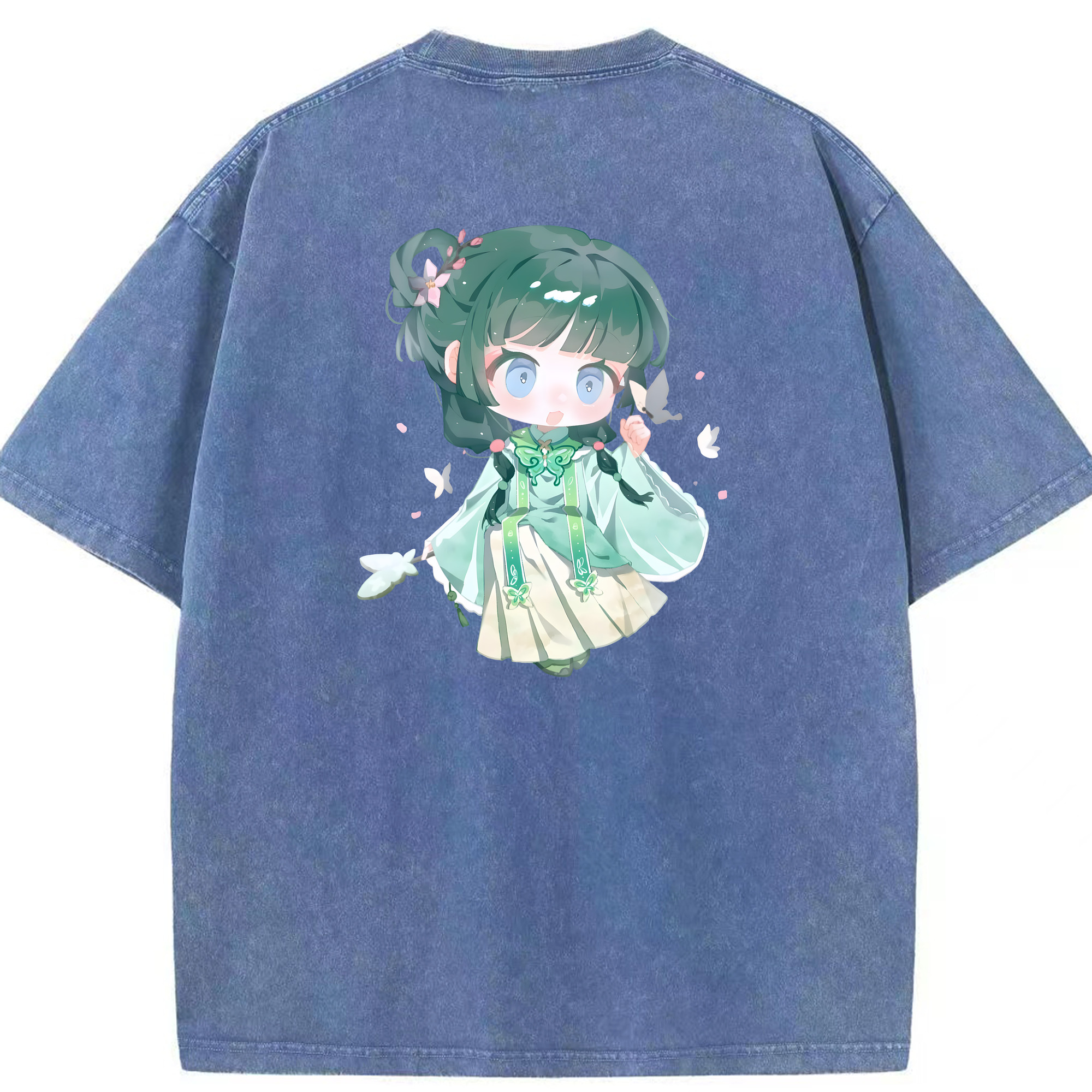 （画像用） 薬屋のひとりごと The Apothecary Diaries 綿100% ヴィンテージ風 半袖Tシャツ（背面プリント）
