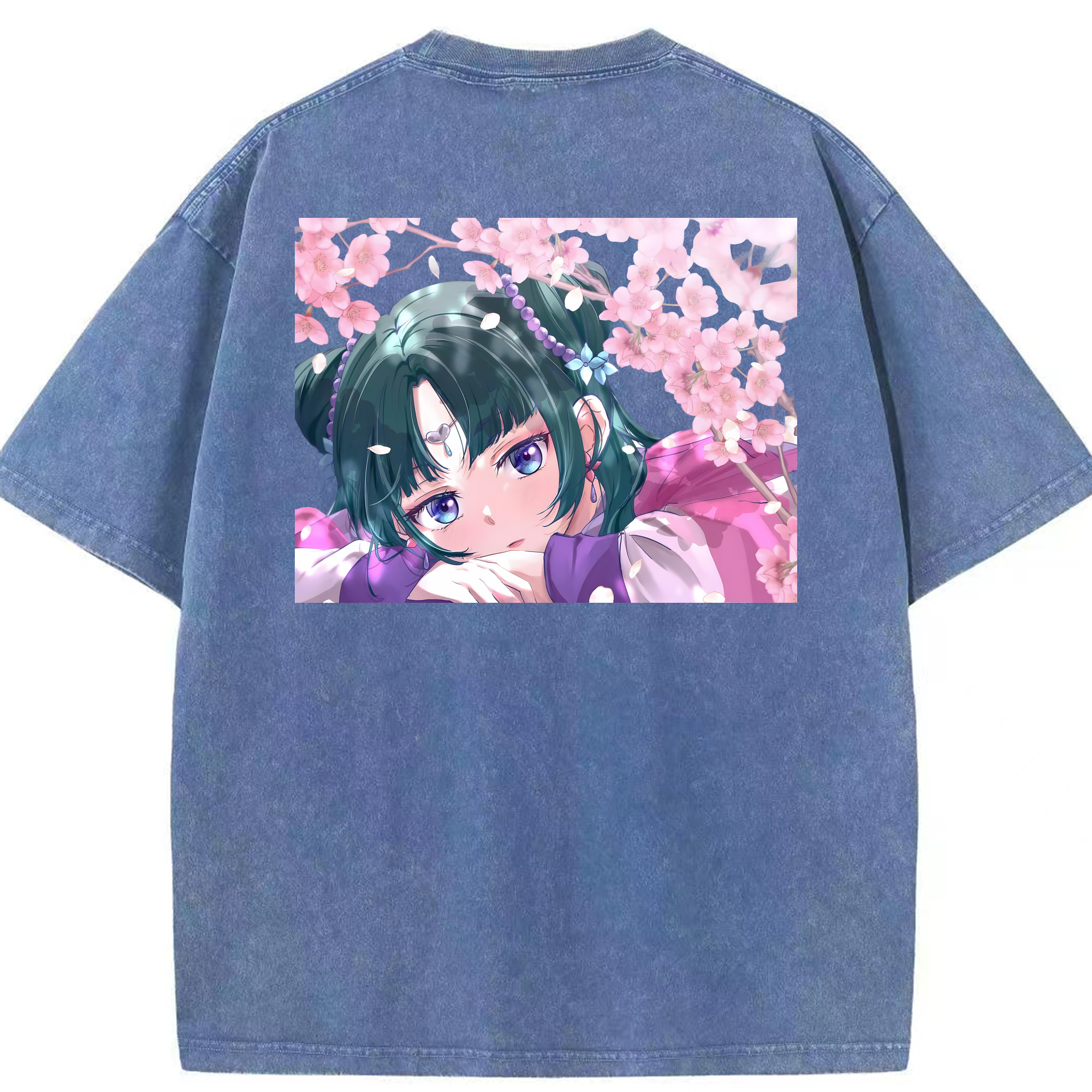 （画像用） 薬屋のひとりごと The Apothecary Diaries 綿100% ヴィンテージ風 半袖Tシャツ（背面プリント）