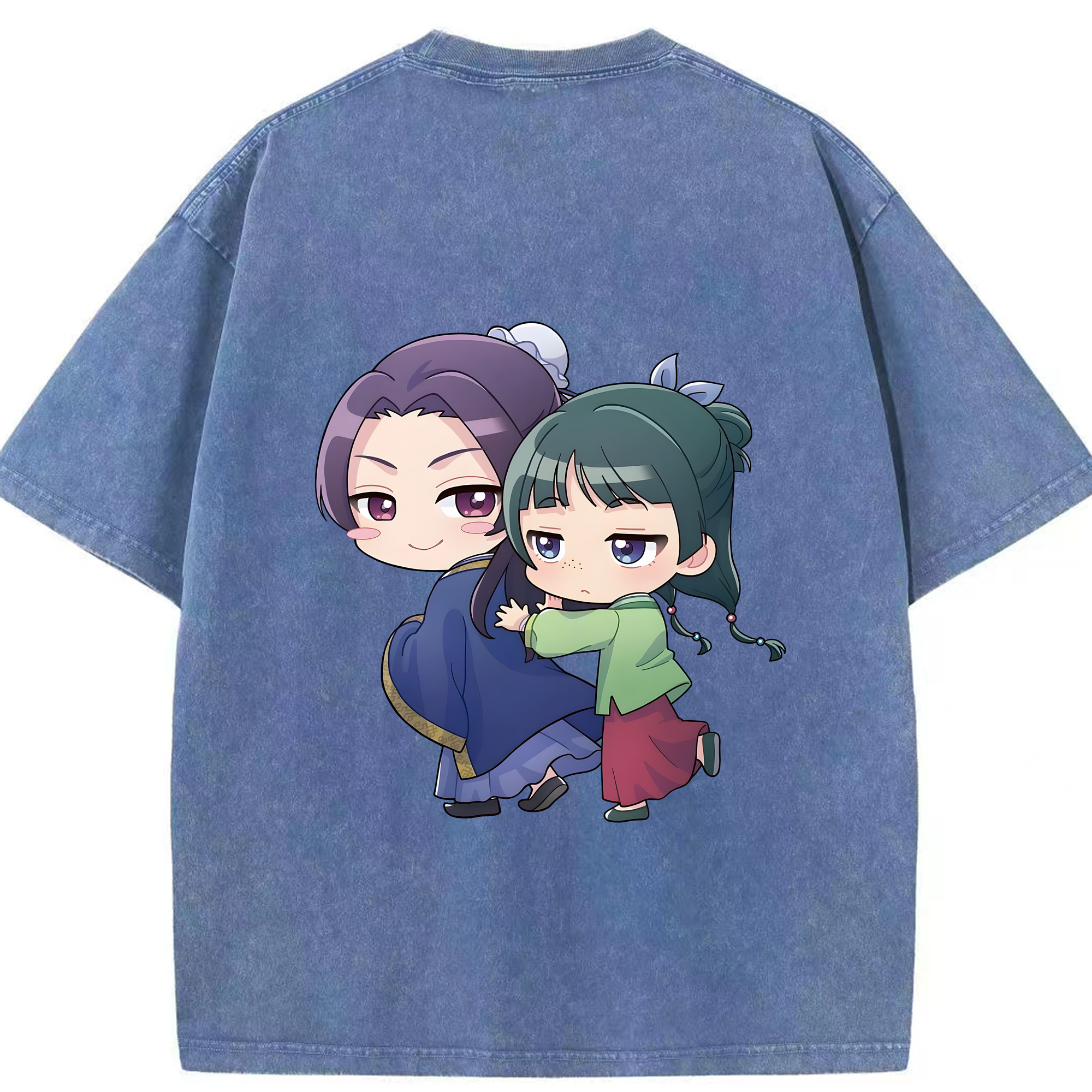 （画像用） 薬屋のひとりごと The Apothecary Diaries 綿100% ヴィンテージ風 半袖Tシャツ（背面プリント）