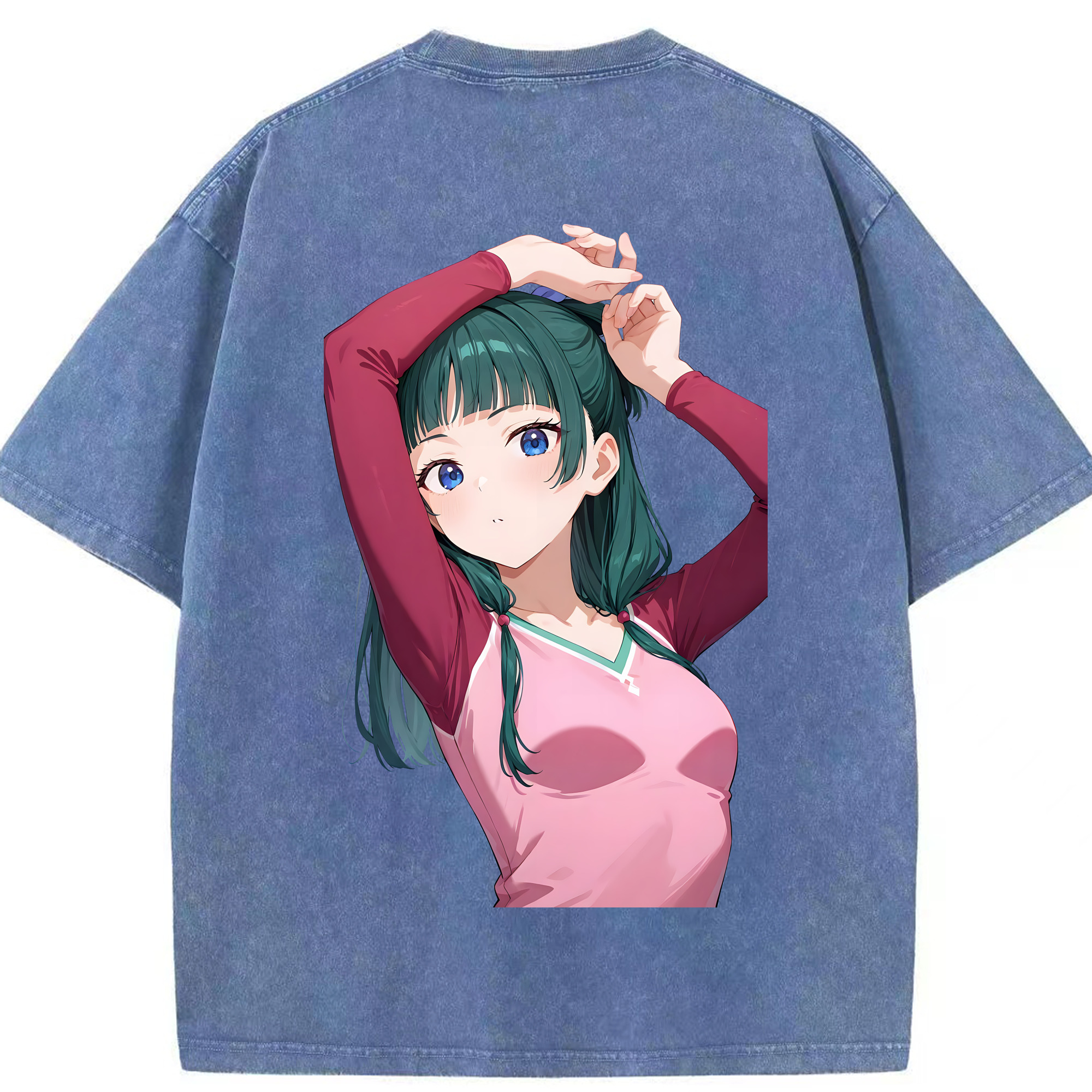 （画像用） 薬屋のひとりごと The Apothecary Diaries 綿100% ヴィンテージ風 半袖Tシャツ（背面プリント）
