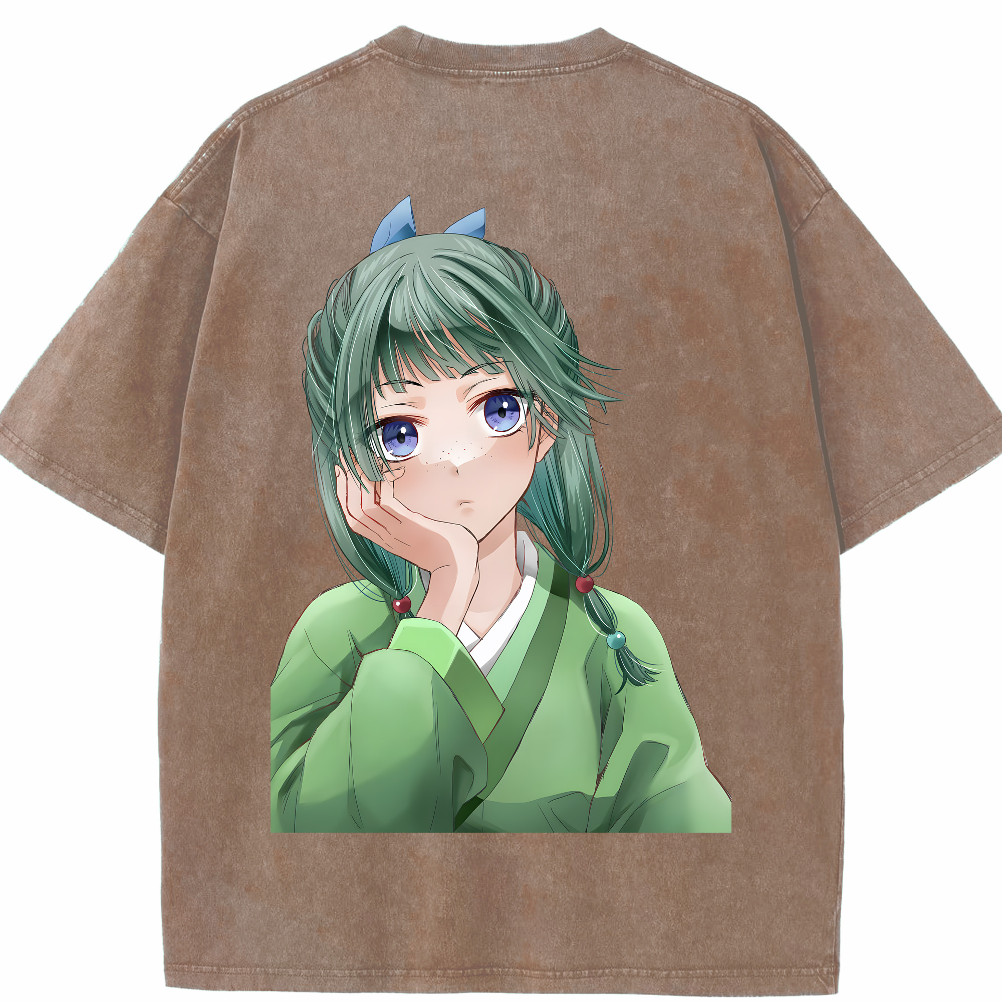 （画像用） 薬屋のひとりごと The Apothecary Diaries 綿100% ヴィンテージ風 半袖Tシャツ（背面プリント）