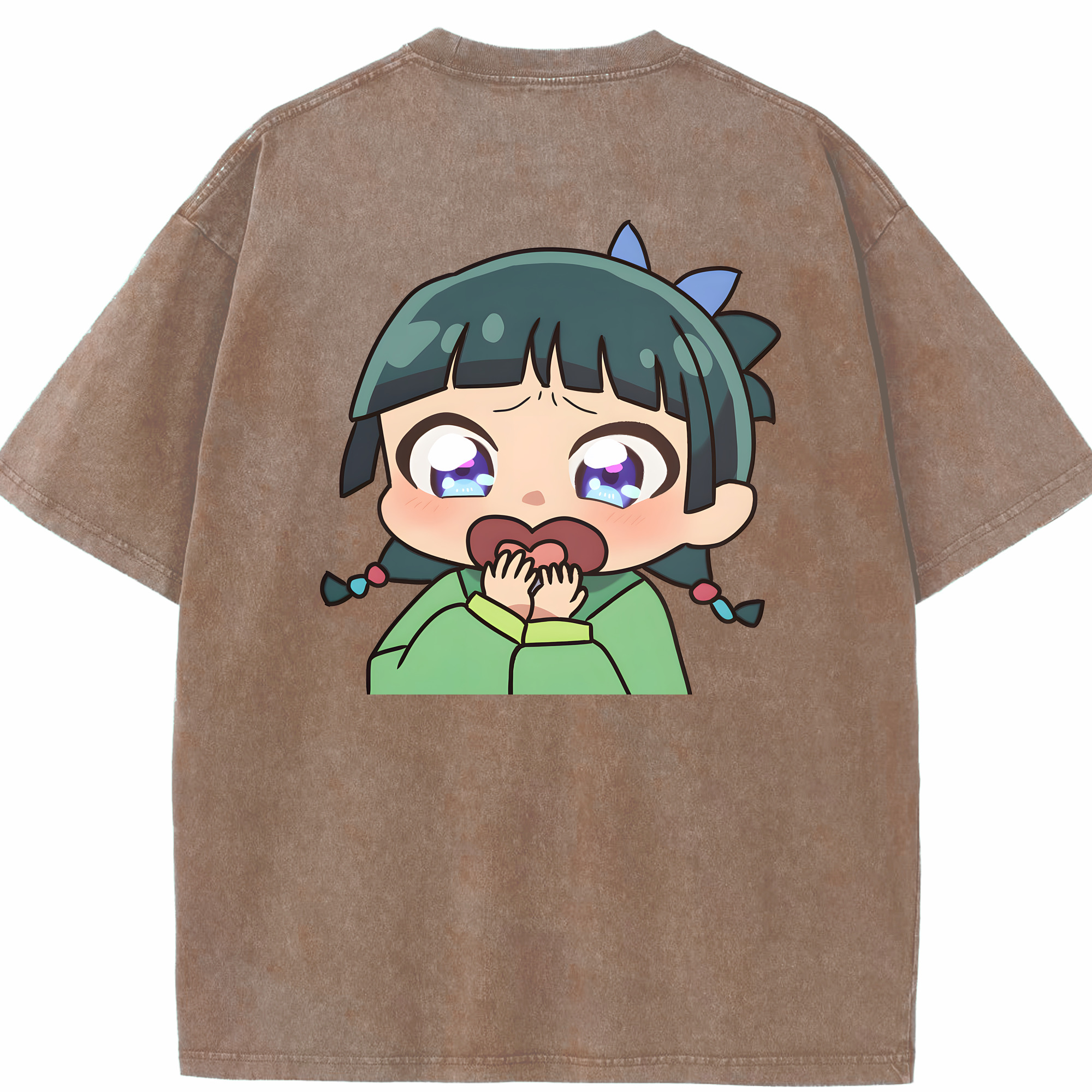 （画像用） 薬屋のひとりごと The Apothecary Diaries 綿100% ヴィンテージ風 半袖Tシャツ（背面プリント）