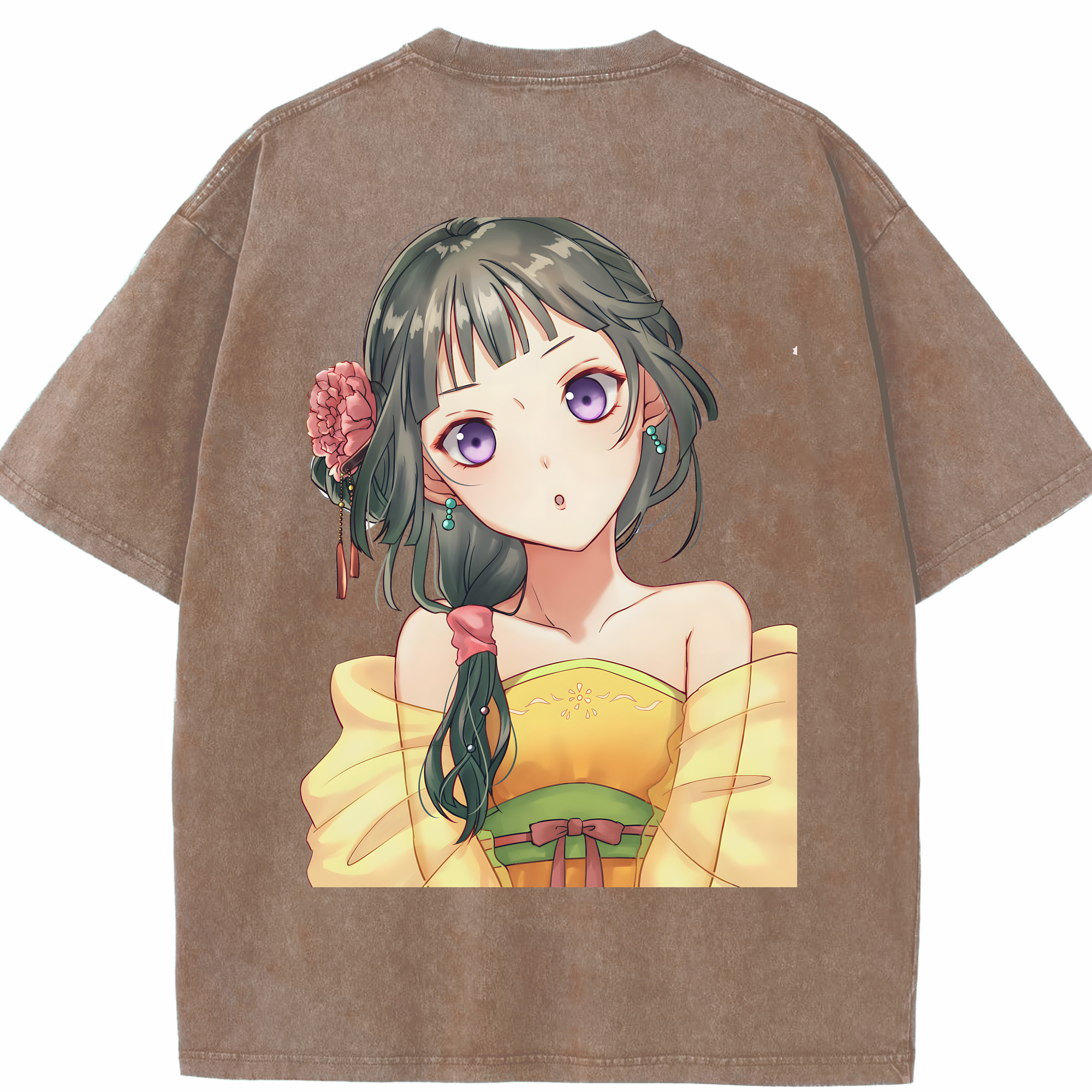 （画像用） 薬屋のひとりごと The Apothecary Diaries 綿100% ヴィンテージ風 半袖Tシャツ（背面プリント）