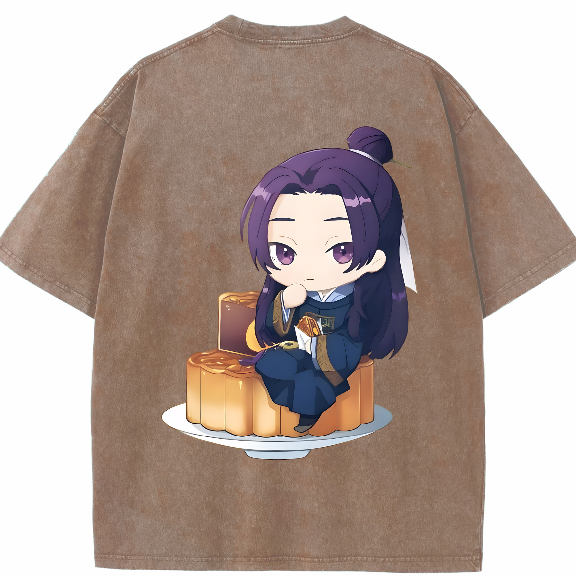 （画像用） 薬屋のひとりごと The Apothecary Diaries 綿100% ヴィンテージ風 半袖Tシャツ（背面プリント）