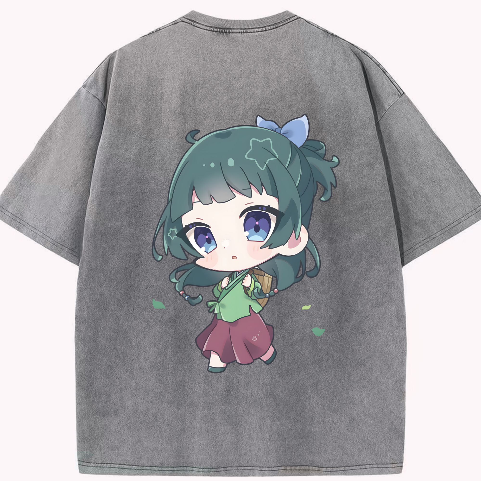 （画像用） 薬屋のひとりごと The Apothecary Diaries 綿100% ヴィンテージ風 半袖Tシャツ（背面プリント）