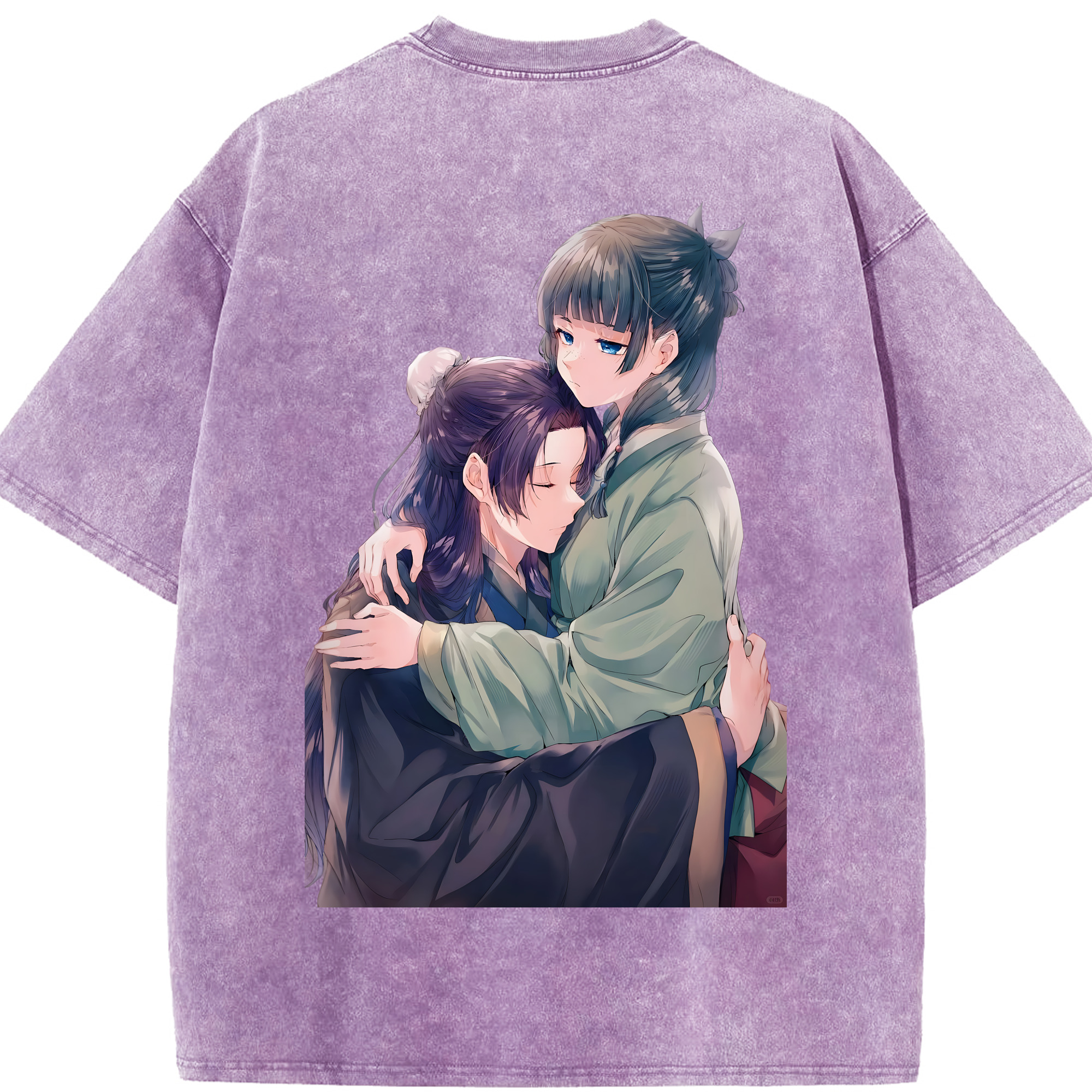 （画像用） 薬屋のひとりごと The Apothecary Diaries 綿100% ヴィンテージ風 半袖Tシャツ（背面プリント）