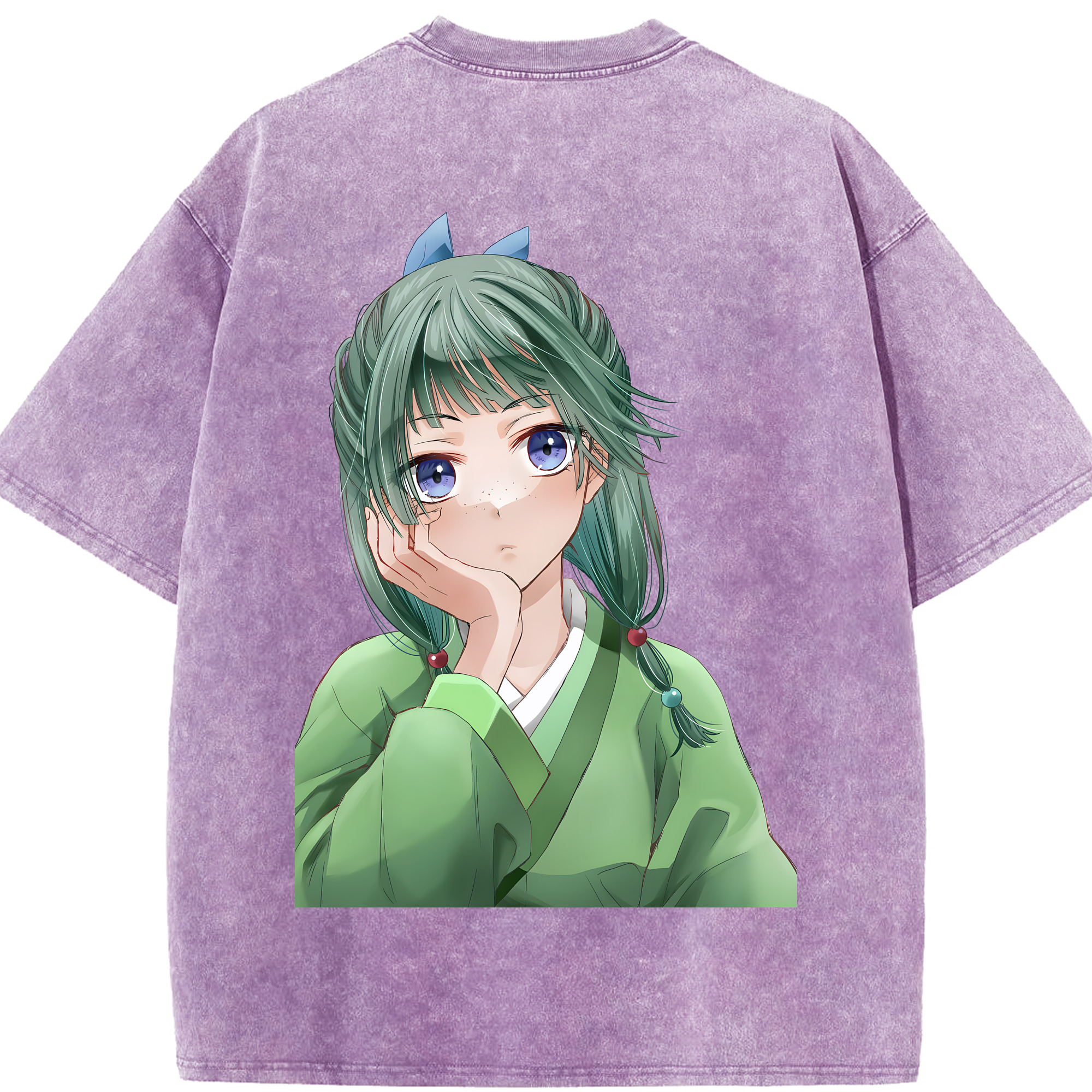 （画像用） 薬屋のひとりごと The Apothecary Diaries 綿100% ヴィンテージ風 半袖Tシャツ（背面プリント）