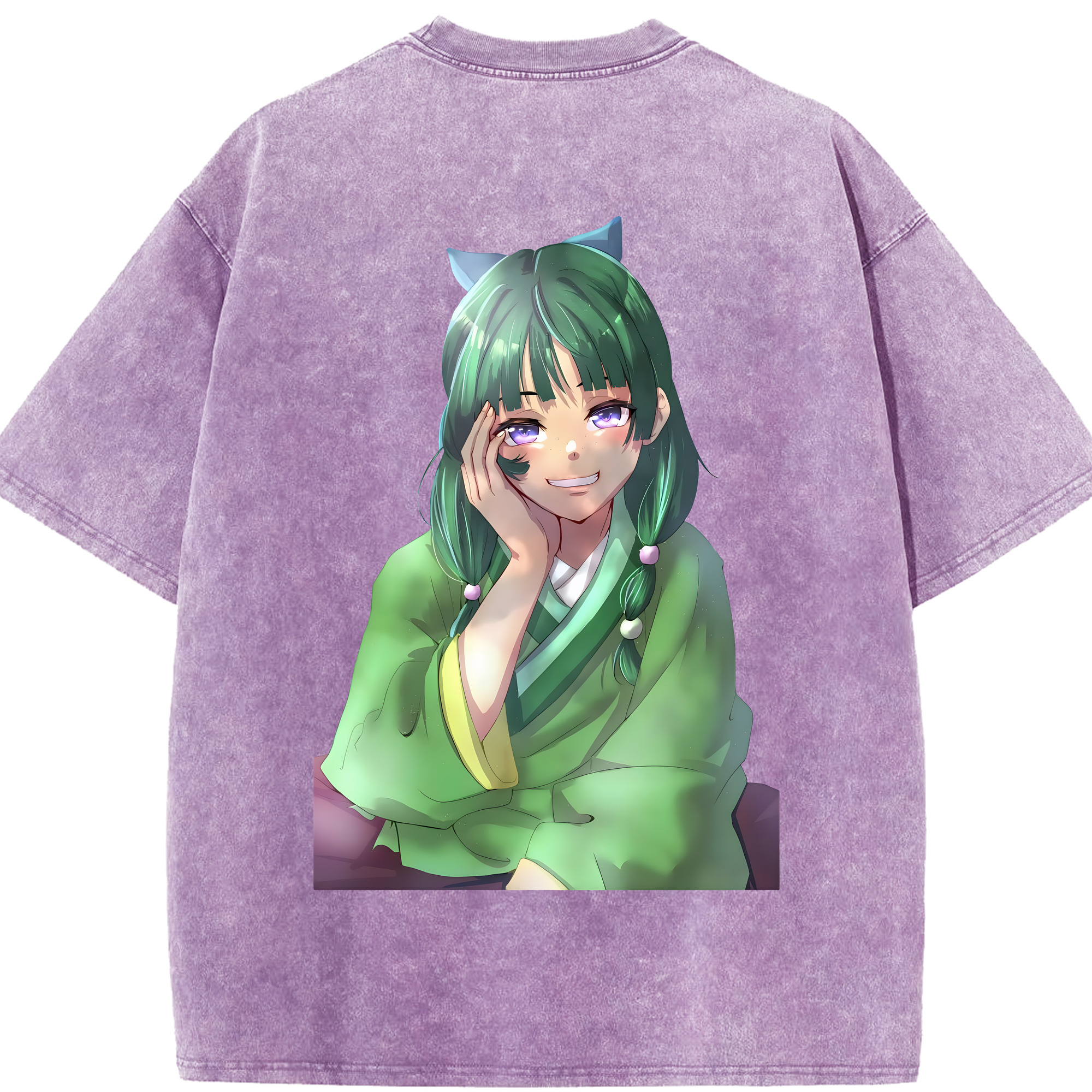 （画像用） 薬屋のひとりごと The Apothecary Diaries 綿100% ヴィンテージ風 半袖Tシャツ（背面プリント）