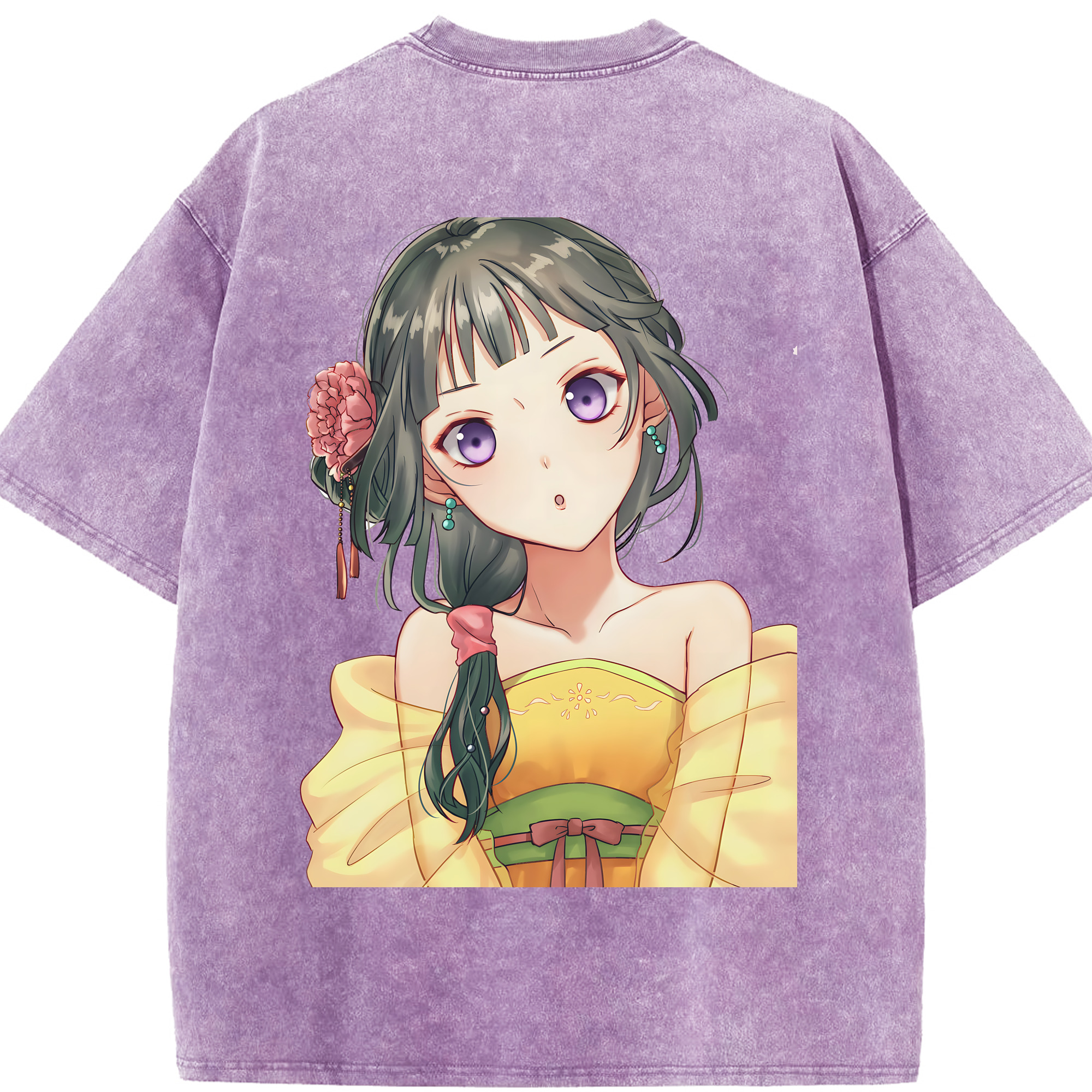 （画像用） 薬屋のひとりごと The Apothecary Diaries 綿100% ヴィンテージ風 半袖Tシャツ（背面プリント）