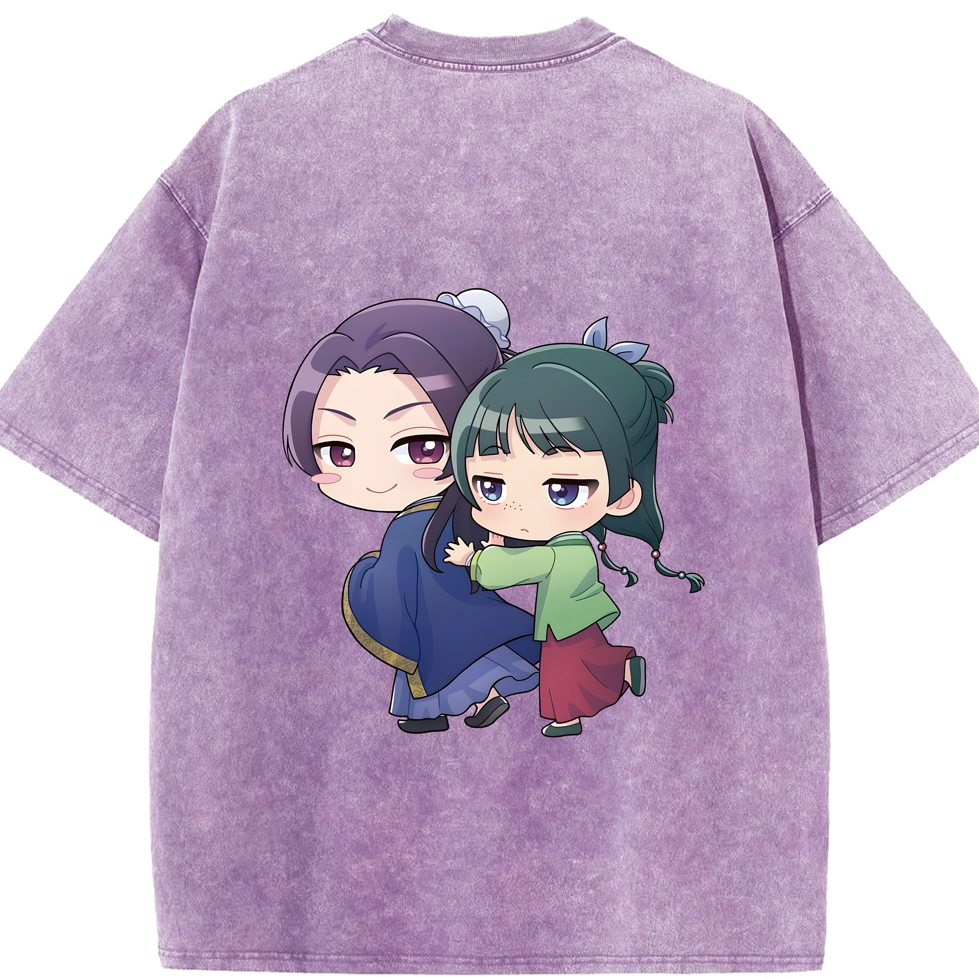 （画像用） 薬屋のひとりごと The Apothecary Diaries 綿100% ヴィンテージ風 半袖Tシャツ（背面プリント）