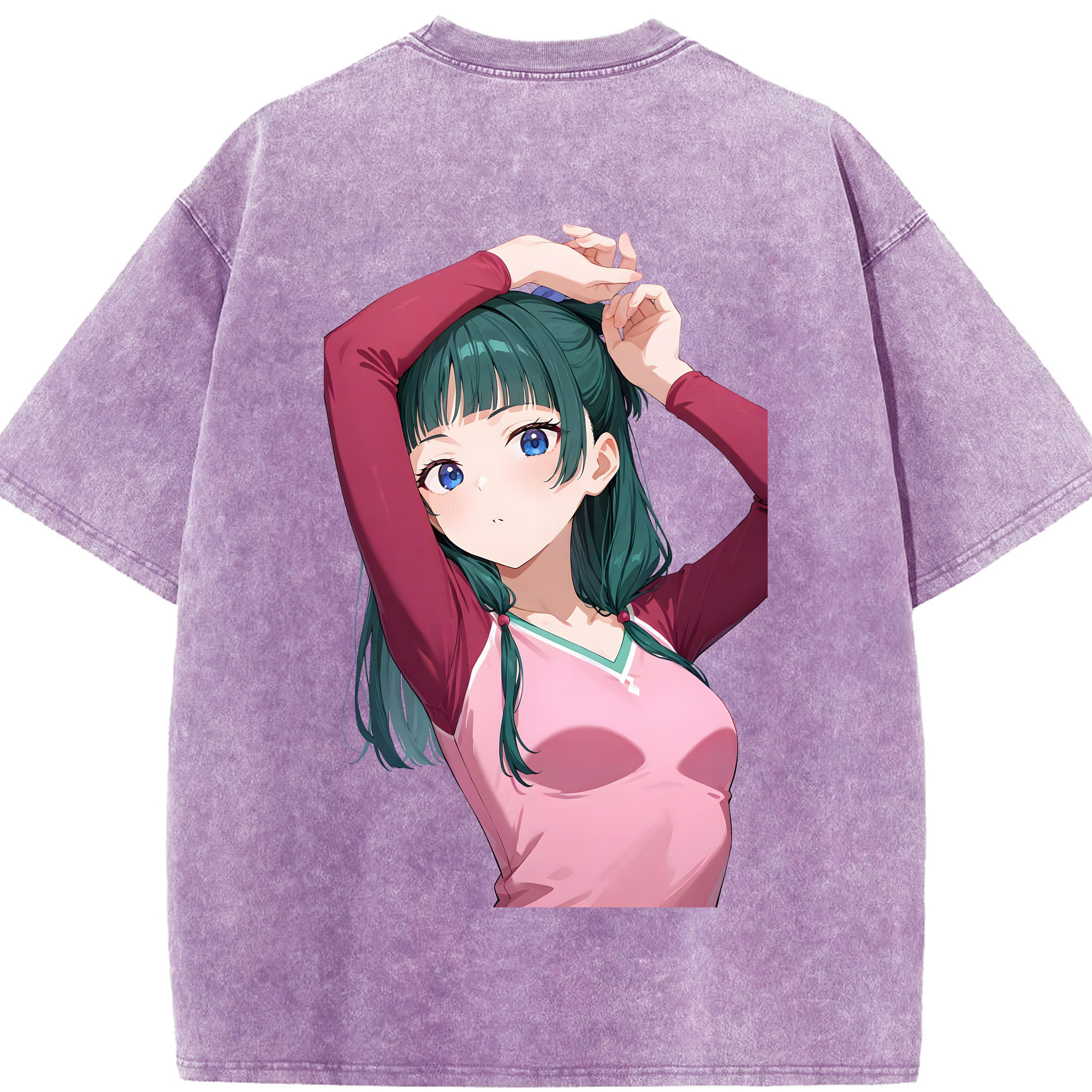 （画像用） 薬屋のひとりごと The Apothecary Diaries 綿100% ヴィンテージ風 半袖Tシャツ（背面プリント）