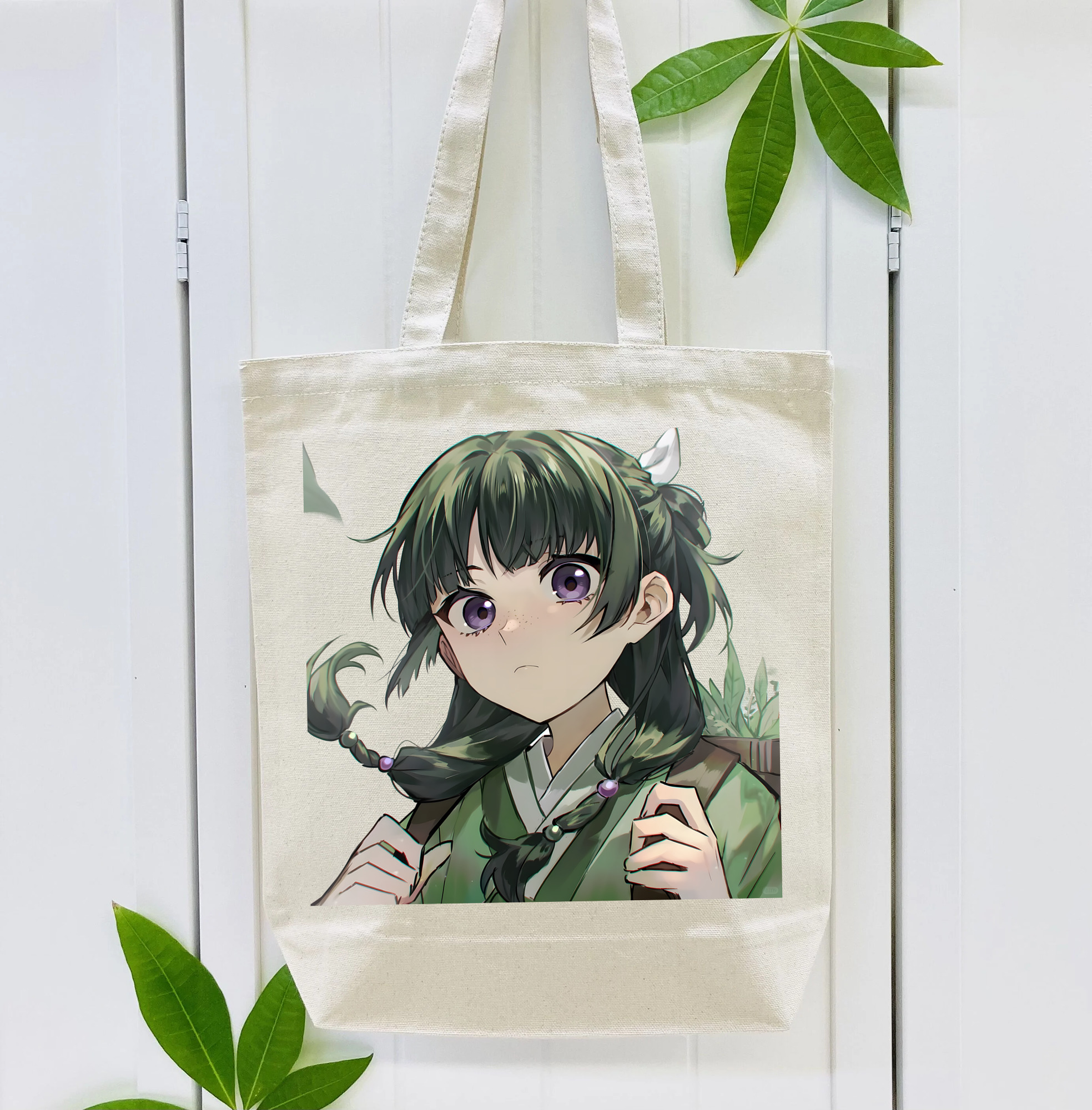 薬屋のひとりごと The Apothecary Diaries 縦型キャンバス生地手提げバッグ　トートバッグ