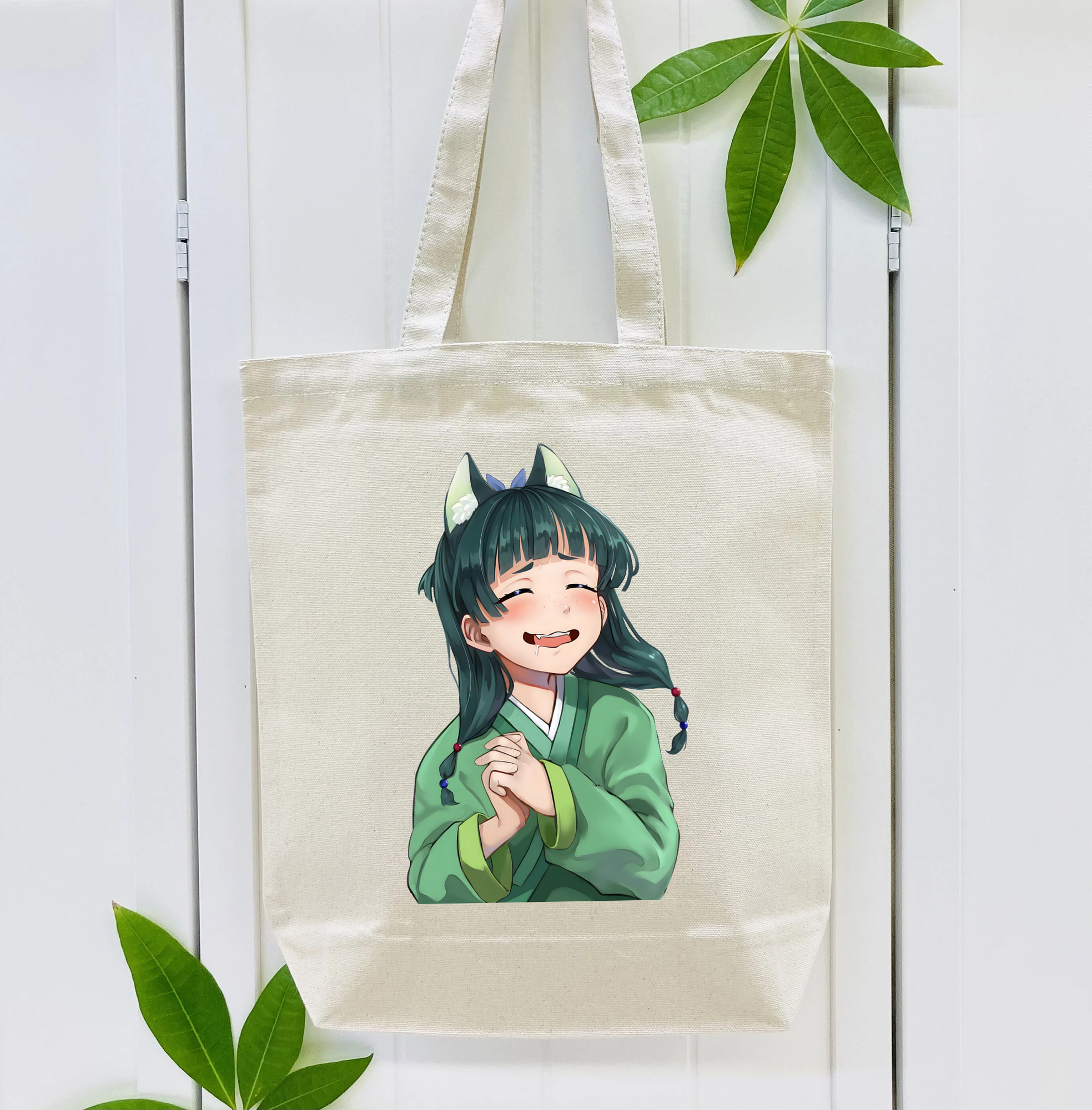 薬屋のひとりごと The Apothecary Diaries 縦型キャンバス生地手提げバッグ　トートバッグ