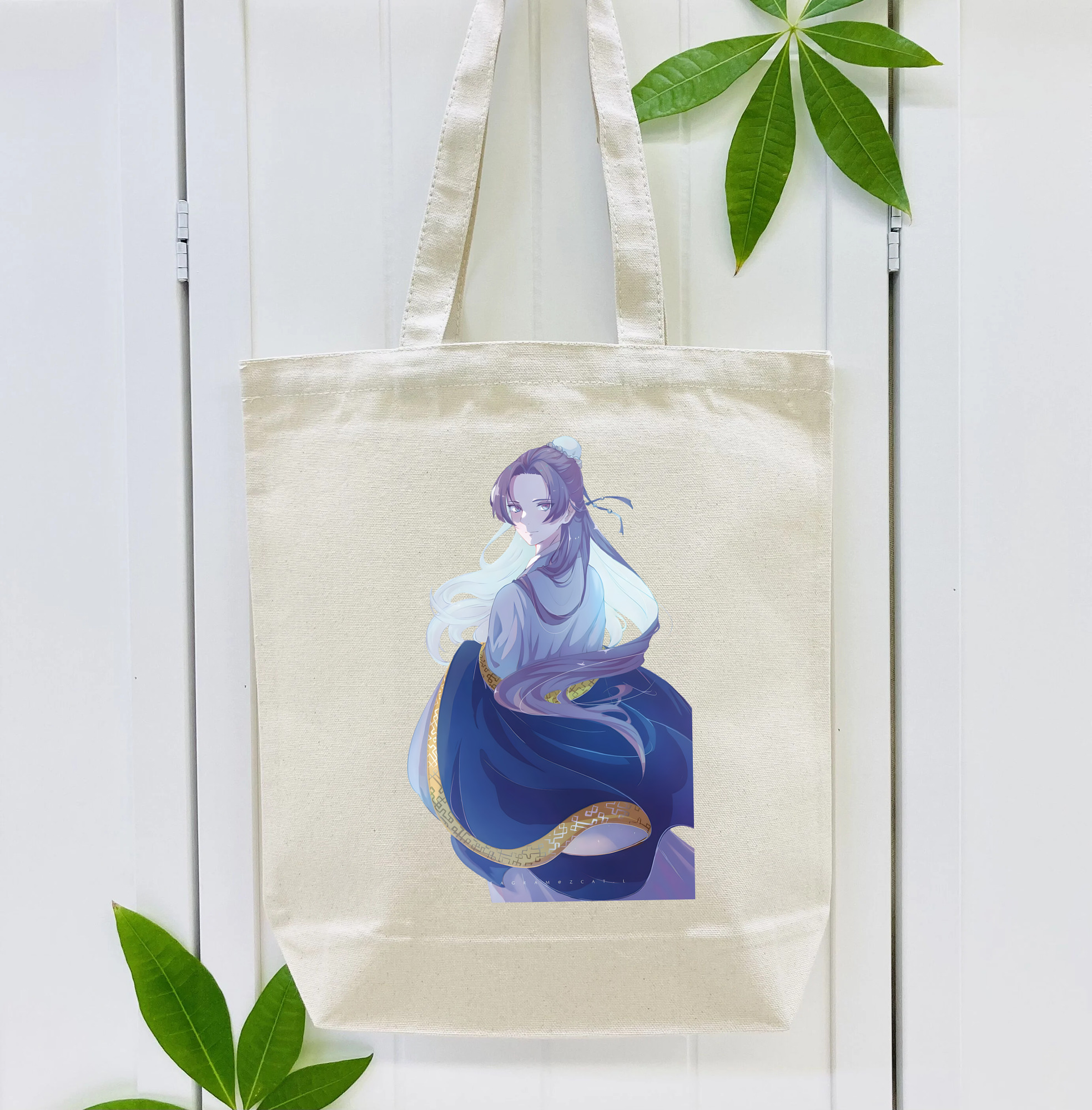薬屋のひとりごと The Apothecary Diaries 縦型キャンバス生地手提げバッグ　トートバッグ