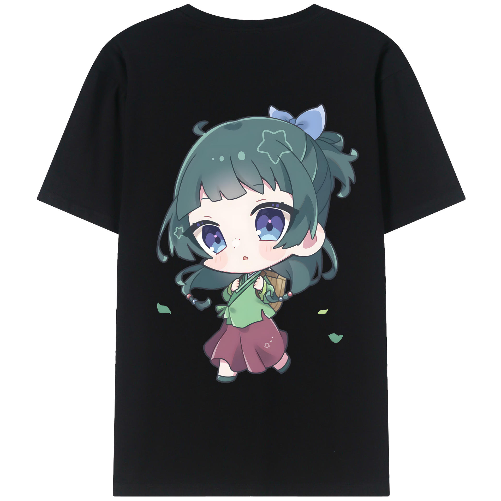 （画像用） 薬屋のひとりごと The Apothecary Diaries 綿100％ メンズ半袖Tシャツ（バックプリント） 通気性
