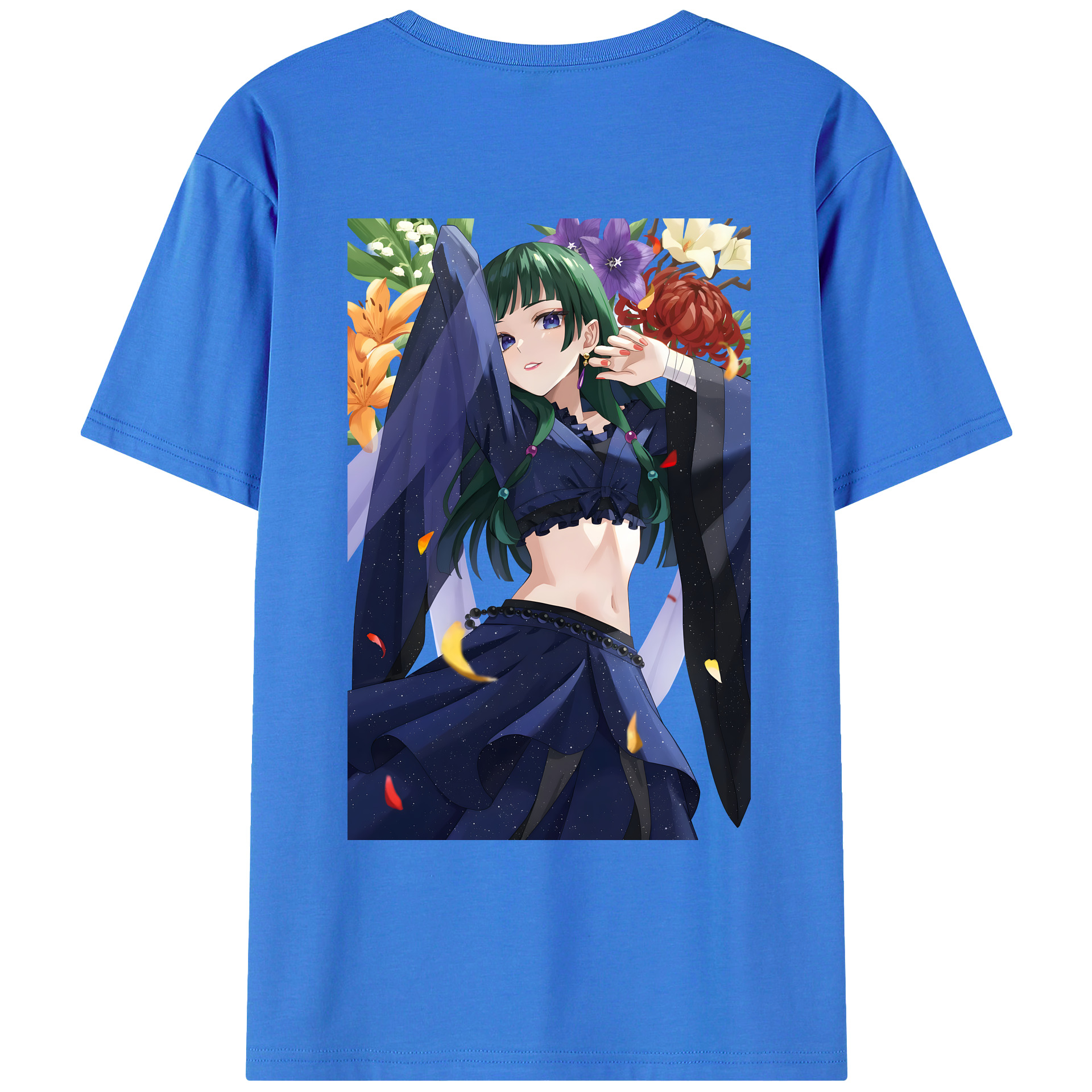 （画像用） 薬屋のひとりごと The Apothecary Diaries 綿100％ メンズ半袖Tシャツ（バックプリント） 通気性