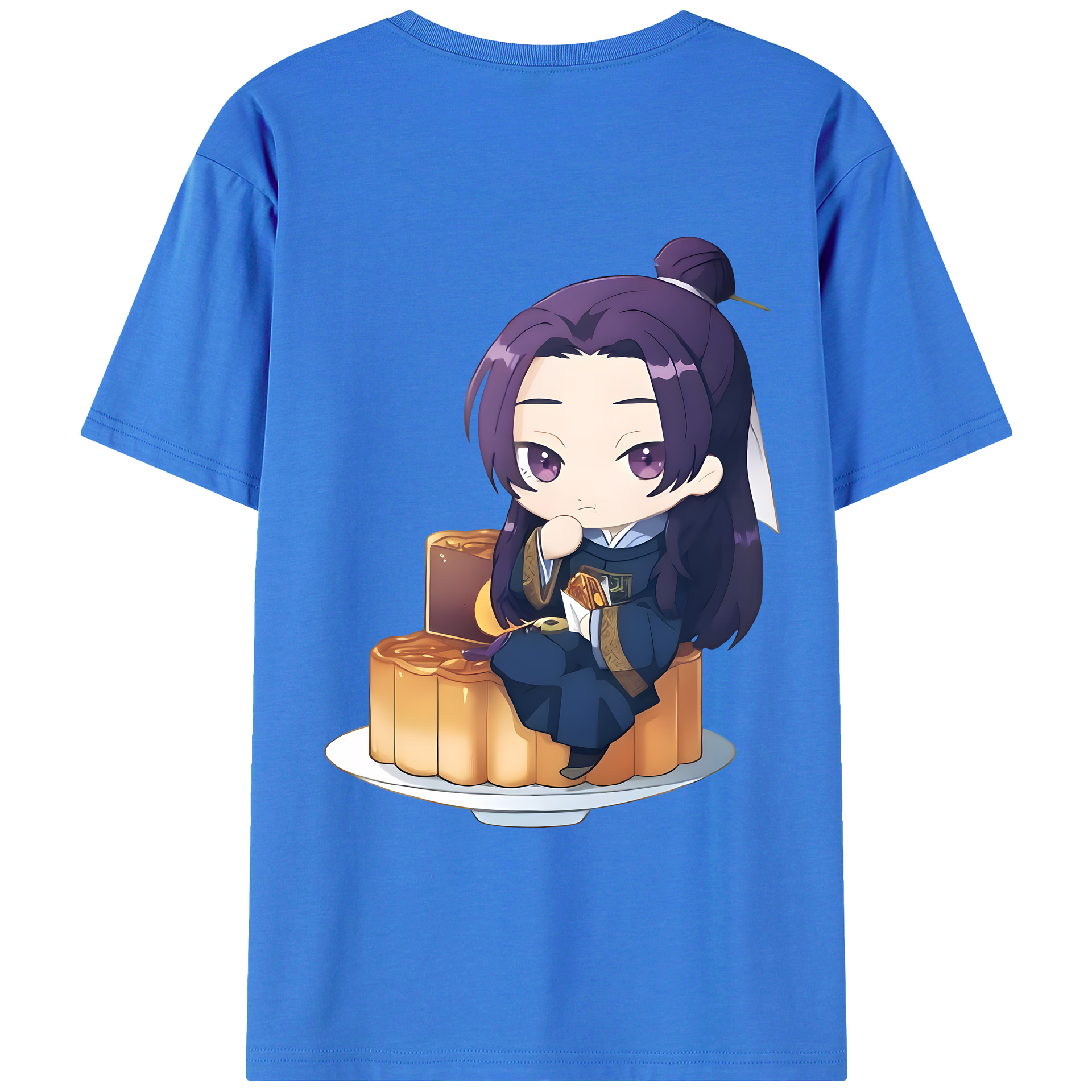 （画像用） 薬屋のひとりごと The Apothecary Diaries 綿100％ メンズ半袖Tシャツ（バックプリント） 通気性