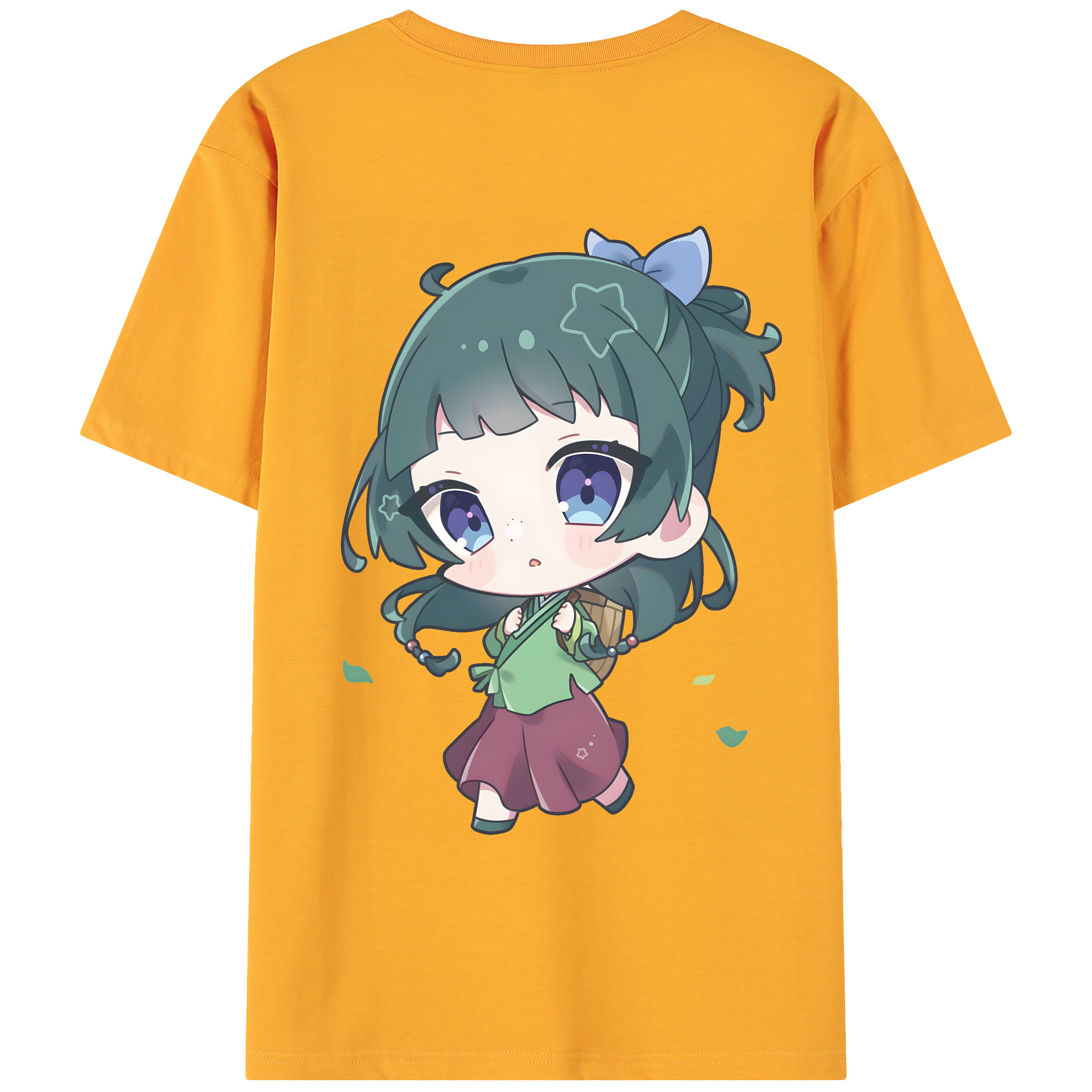 （画像用） 薬屋のひとりごと The Apothecary Diaries 綿100％ メンズ半袖Tシャツ（バックプリント） 通気性