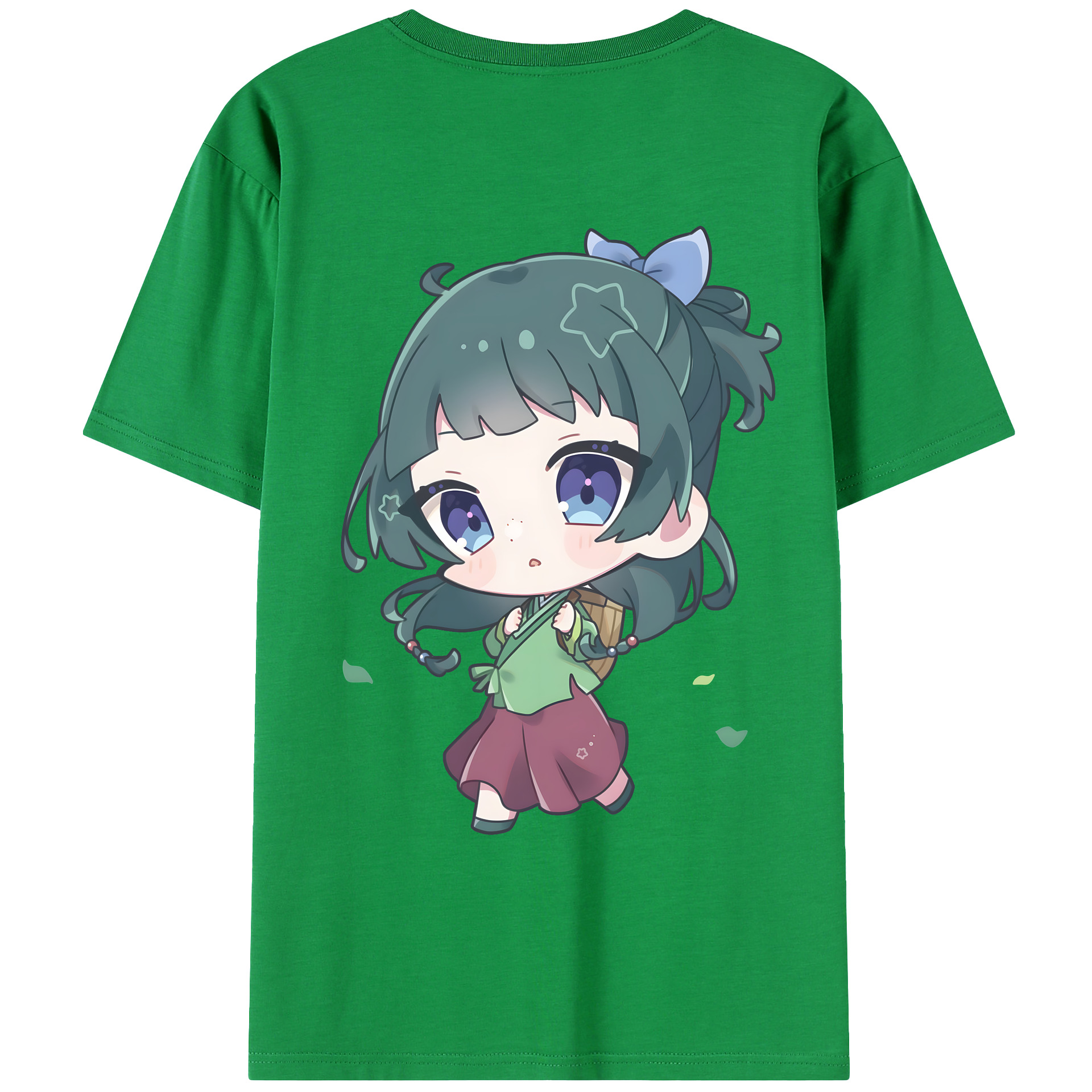 （画像用） 薬屋のひとりごと The Apothecary Diaries 綿100％ メンズ半袖Tシャツ（バックプリント） 通気性