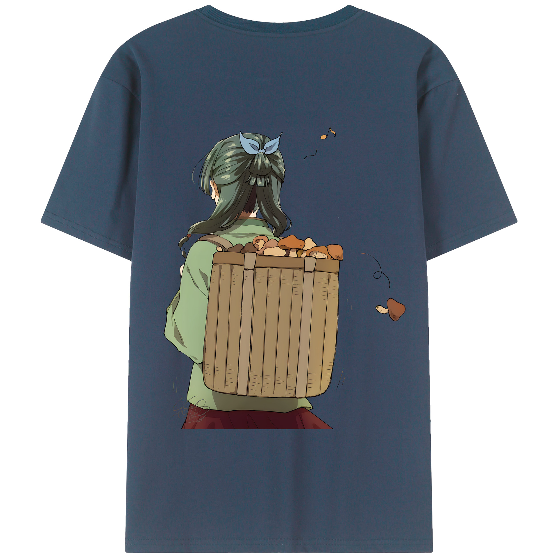 （画像用） 薬屋のひとりごと The Apothecary Diaries 綿100％ メンズ半袖Tシャツ（バックプリント） 通気性