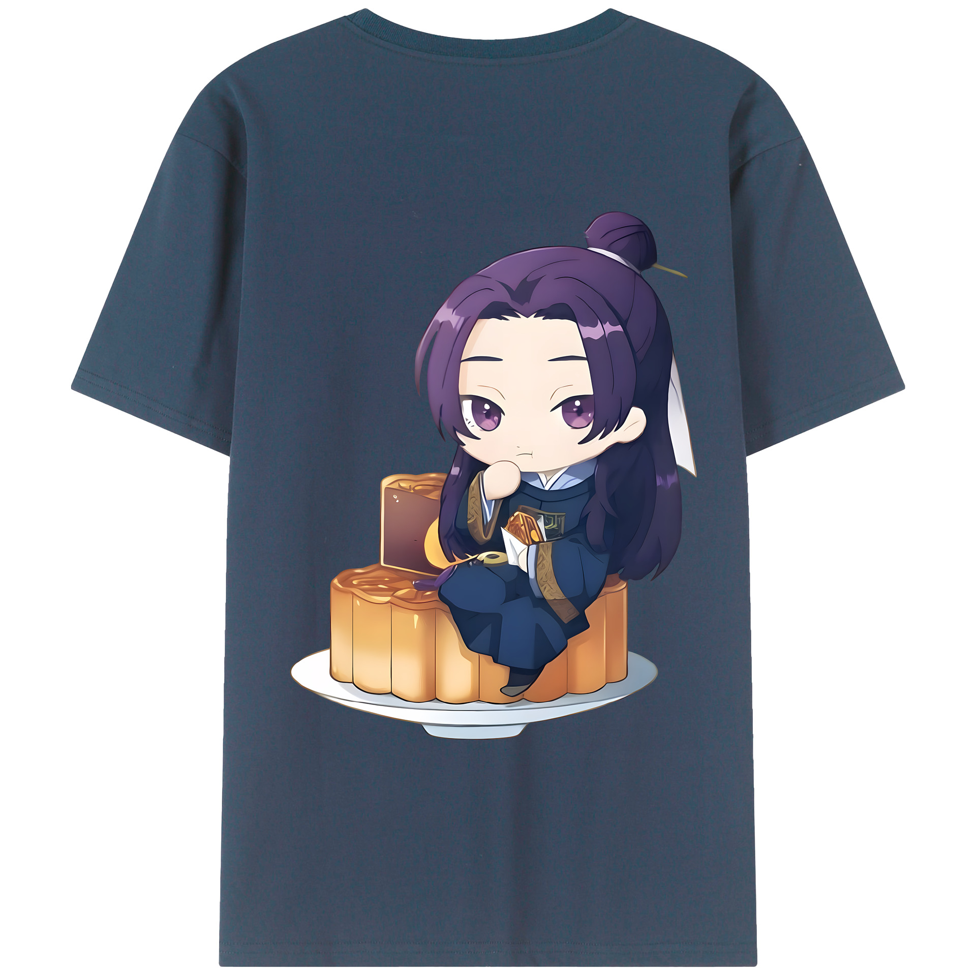 （画像用） 薬屋のひとりごと The Apothecary Diaries 綿100％ メンズ半袖Tシャツ（バックプリント） 通気性