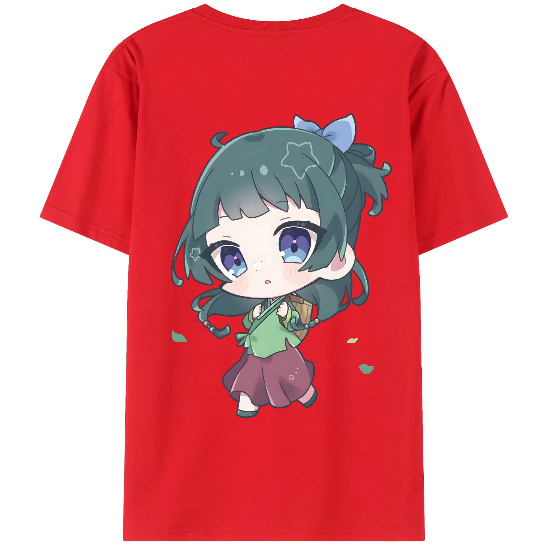 （画像用） 薬屋のひとりごと The Apothecary Diaries 綿100％ メンズ半袖Tシャツ（バックプリント） 通気性
