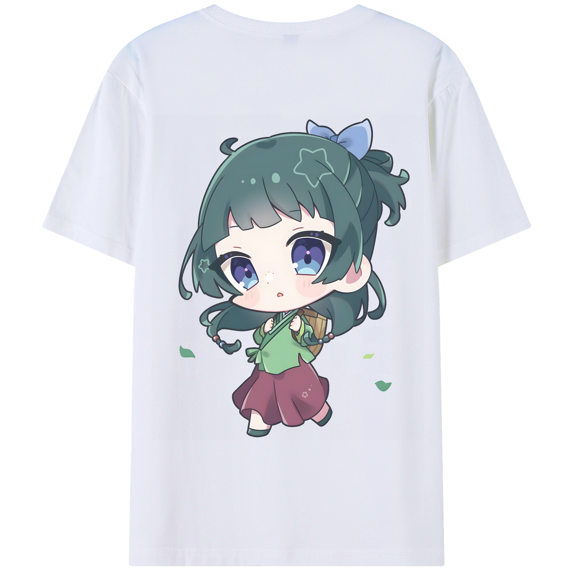 （画像用） 薬屋のひとりごと The Apothecary Diaries 綿100％ メンズ半袖Tシャツ（バックプリント） 通気性